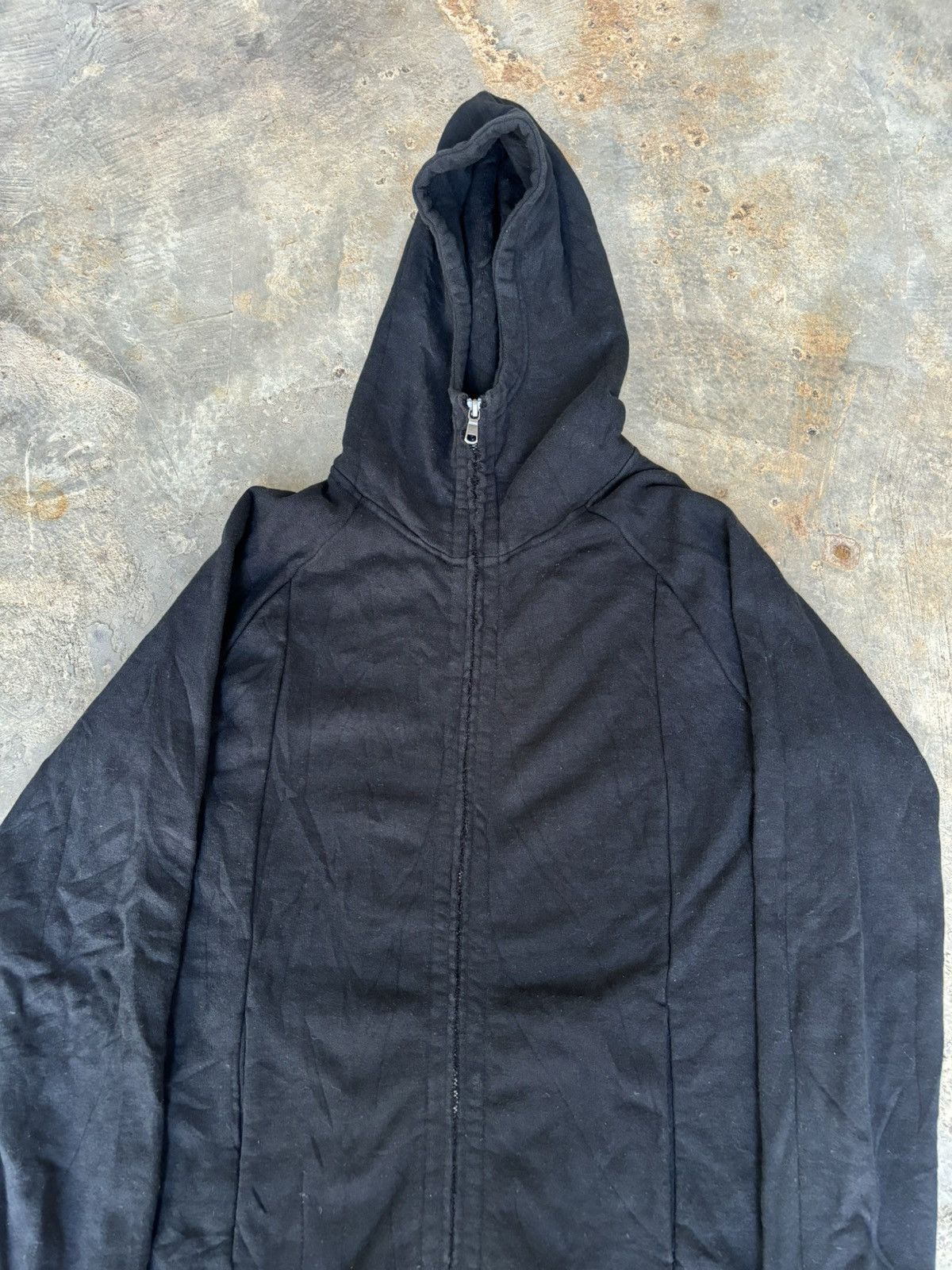Japanese Brand AZ Black Hoodie Undercover style Size US M / EU 48-50 / 2 - 2 Thumbnail