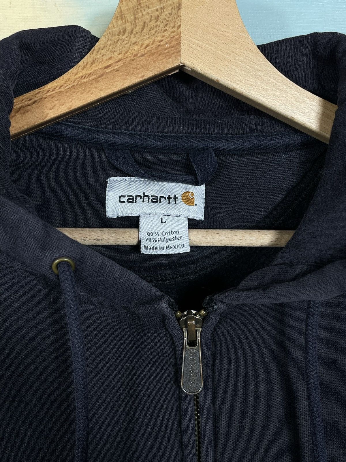 Carhartt × Vintage Carhartt Retro 00s Sweatshirt Jacket Skate Distressed Rap Size US L / EU 52-54 / 3 - 5 Thumbnail