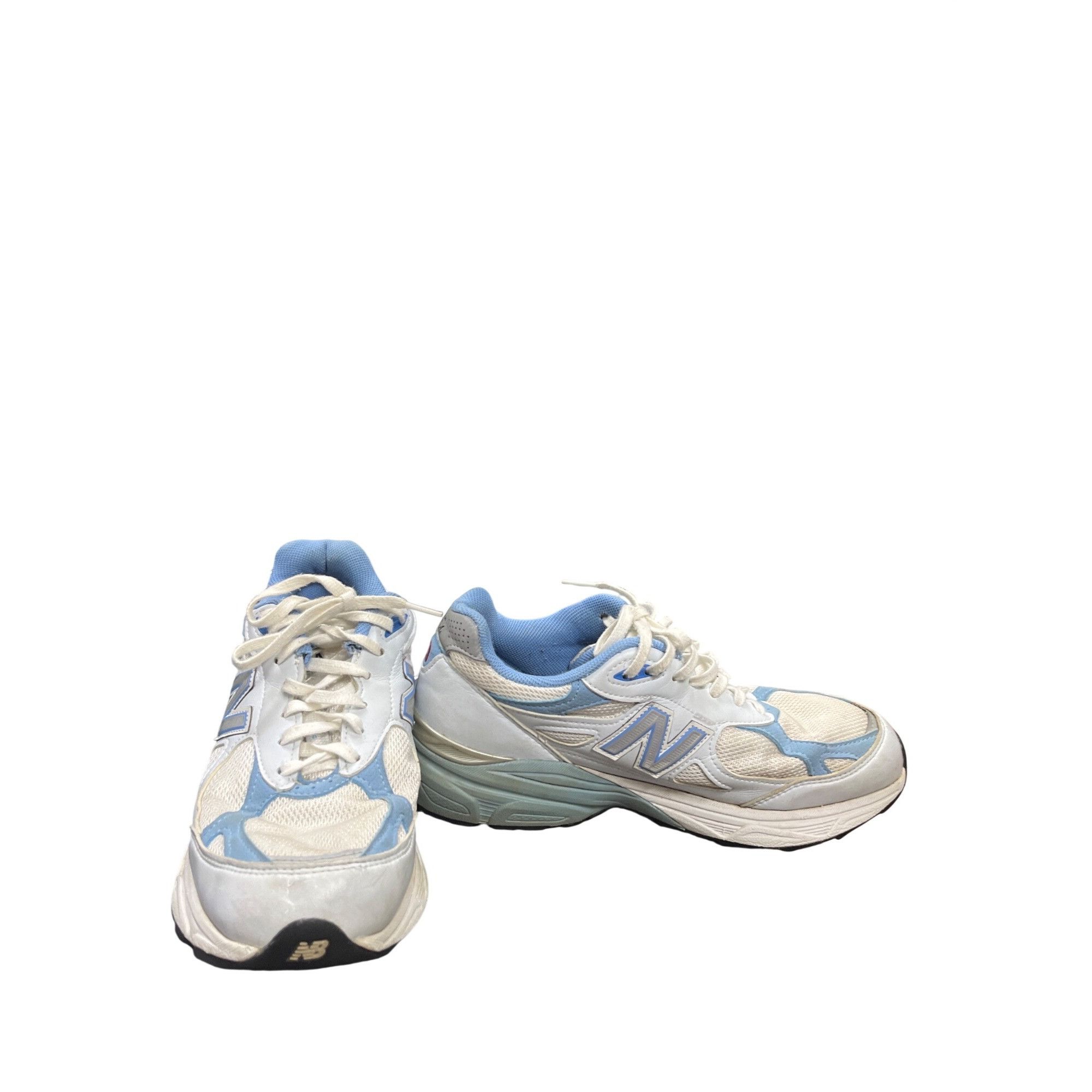 New Balance New Balance 990V3 wms blue white retro low running sneakers Size US 8 / IT 38 - 1 Thumbnail
