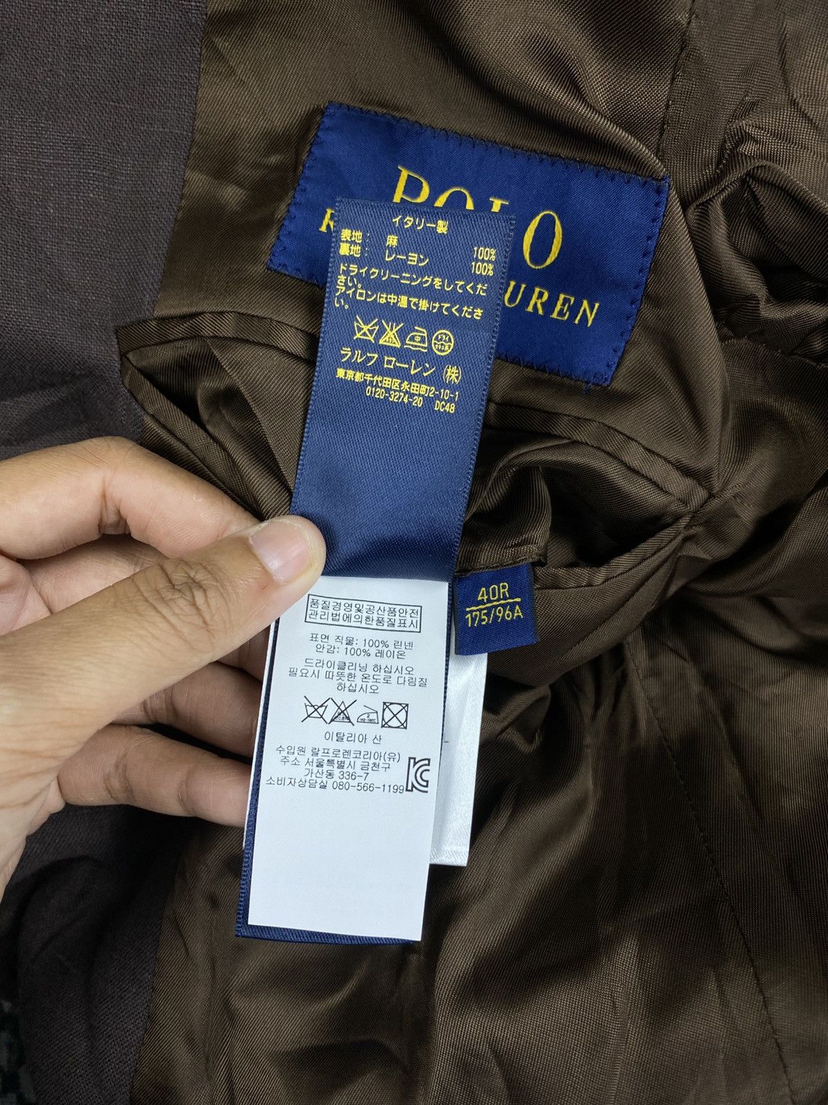 Polo Ralph Lauren Vintage Polo Ralph Lauren Double Button Brown Blazer Size US M / EU 48-50 / 2 - 11 Thumbnail
