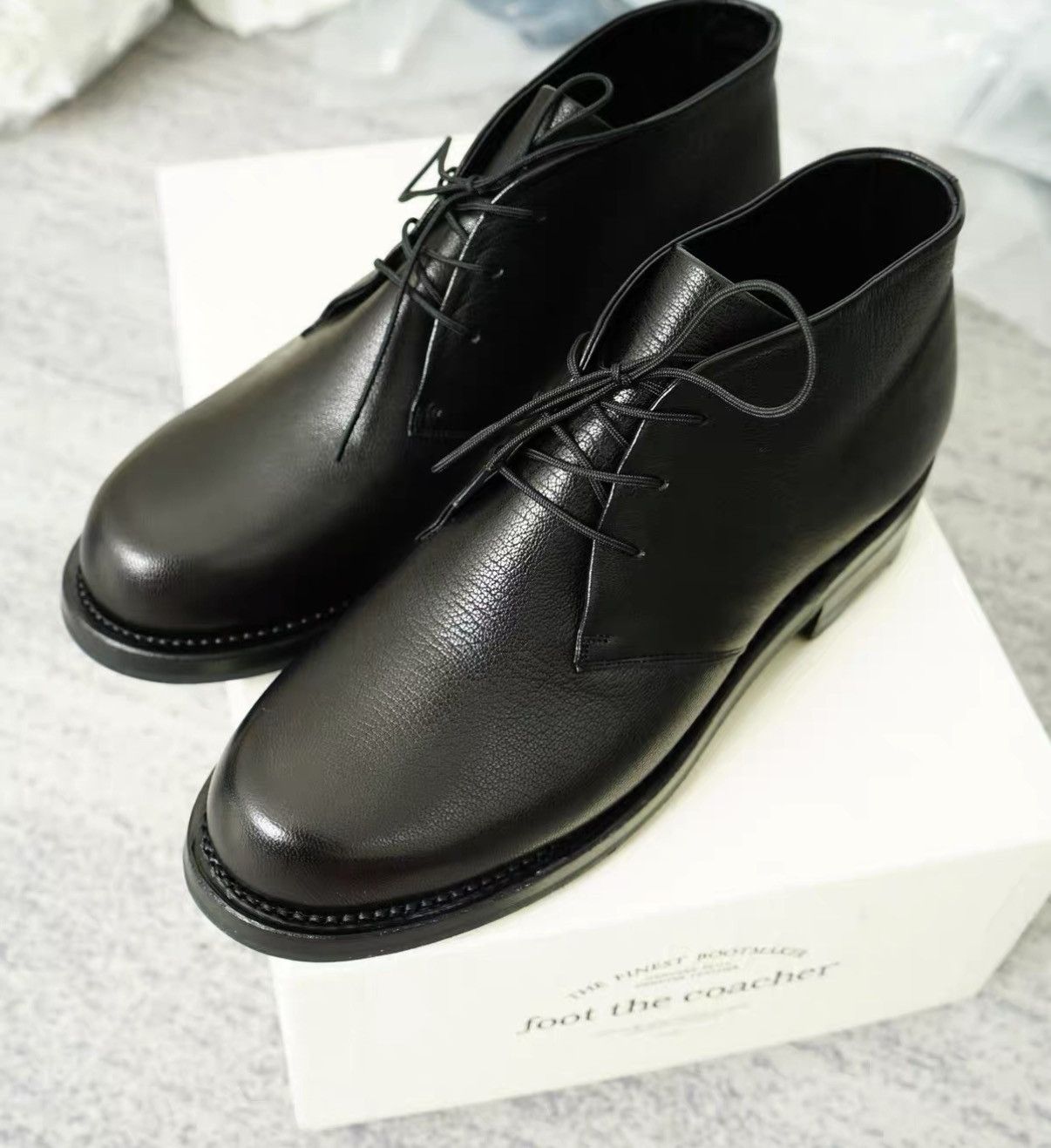 foot the coacher Foot the Coacher Short Boots / Leather Shoes Size US 7 / EU 40 - 2 Thumbnail