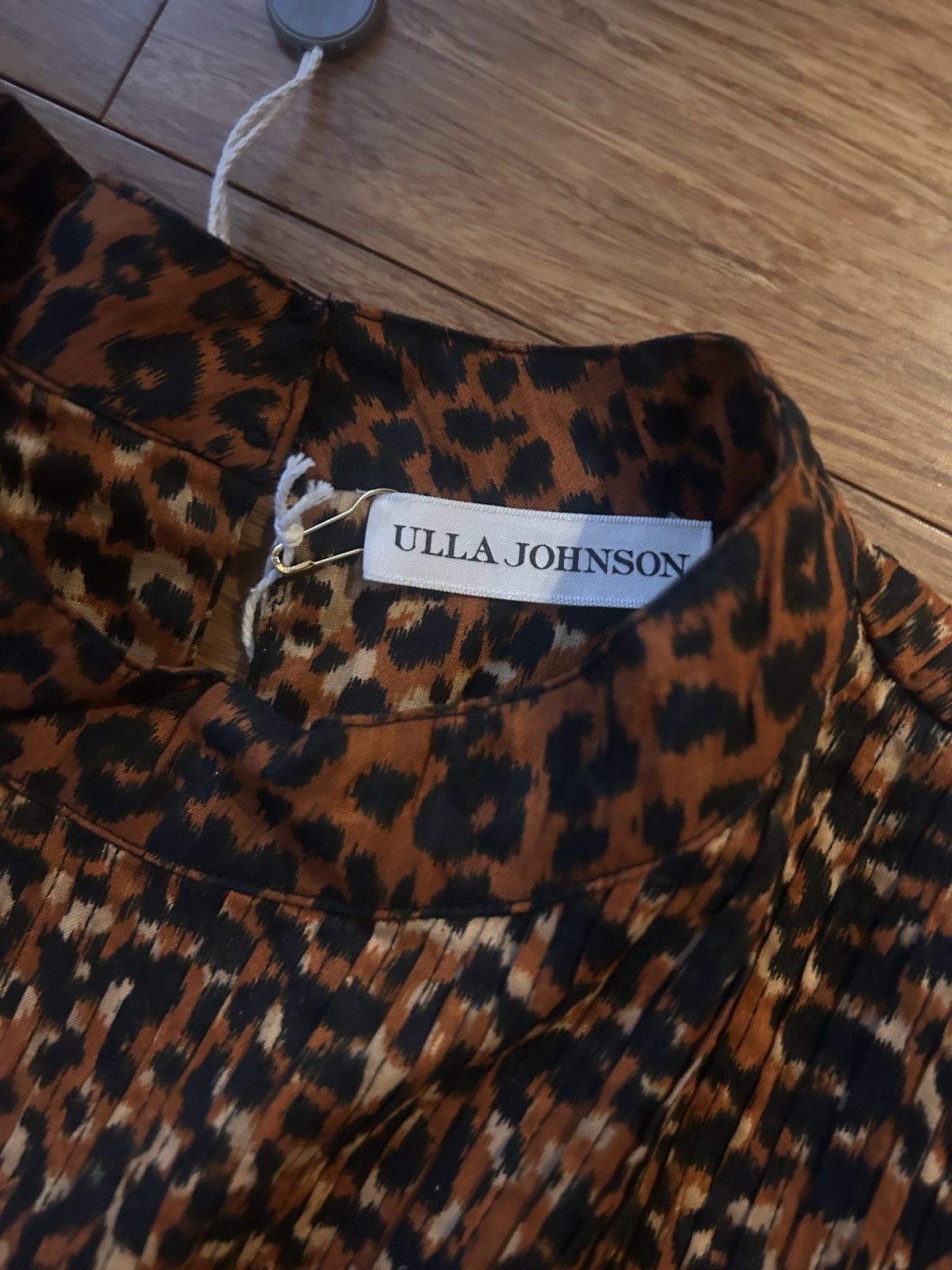 Ulla Johnson ULLA JOHNSON Amira leopard-print cotton-voile Dress Size XS / US 0-2 / IT 36-38 - 6 Thumbnail