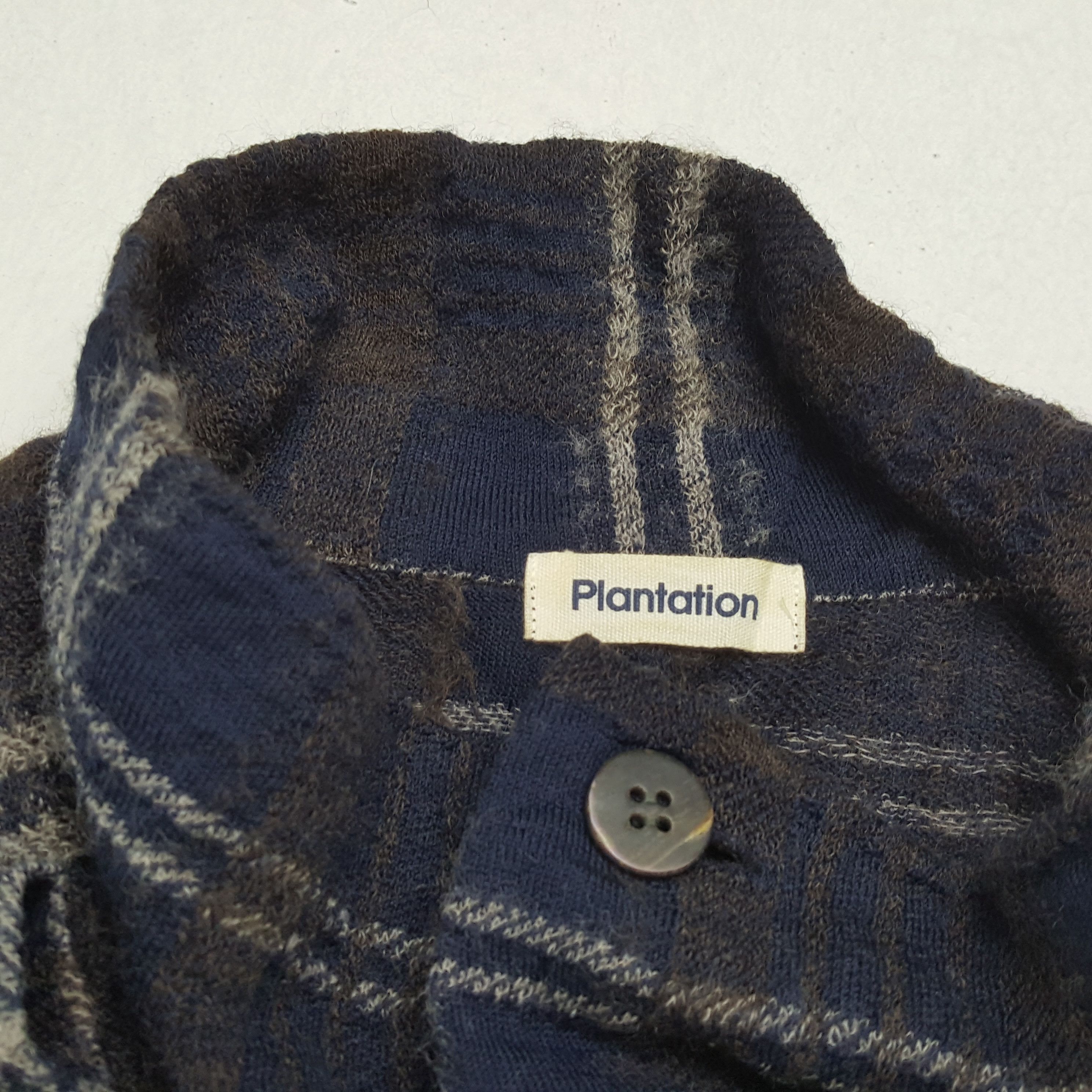 Issey Miyake × Japanese Brand × Vintage PLANTATION by Issey Miyake Japanese Designer Fleece Shirt Size M / US 6-8 / IT 42-44 - 9 Thumbnail