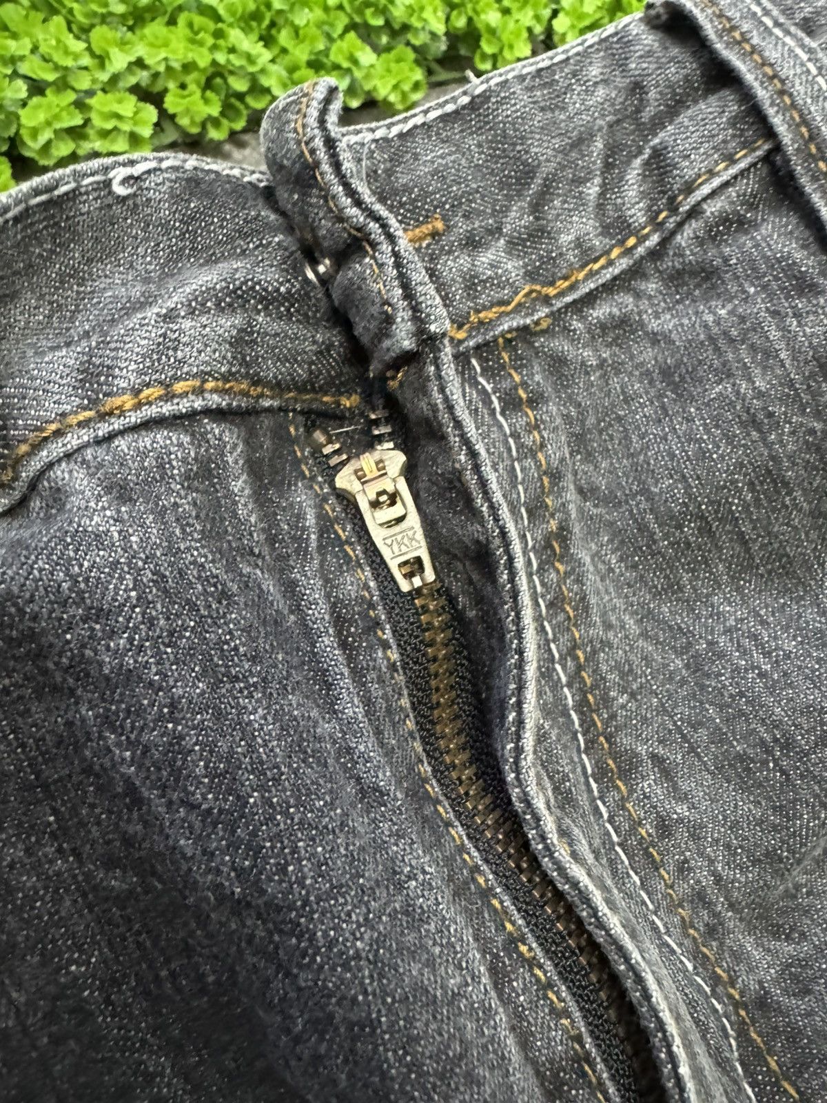 Japanese Brand distressed opium affliction style tribaldenim jeans Size US 34 / EU 50 - 4 Thumbnail