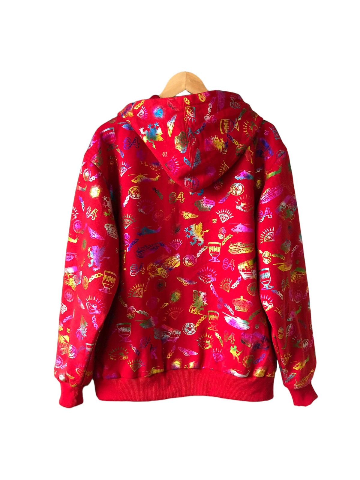 Japanese Brand Rare❗️Vintage All Nation Are One Full Print Sweater Hoodie Size US L / EU 52-54 / 3 - 2 Thumbnail