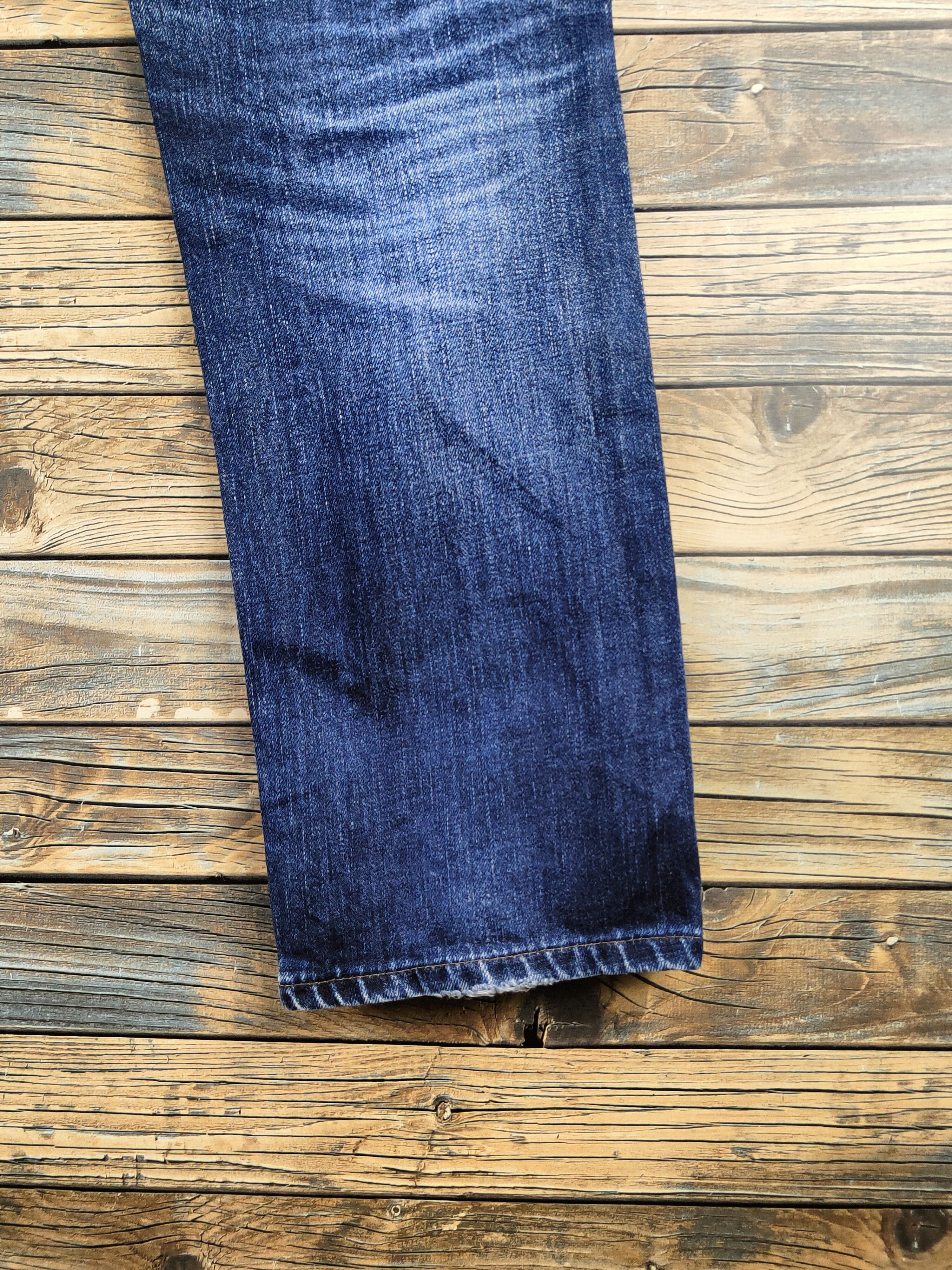 Margaret Howell DL Margaret Howell-Edwin Distressed Ripped Jeans #46-890 Size US 29 - 11 Thumbnail