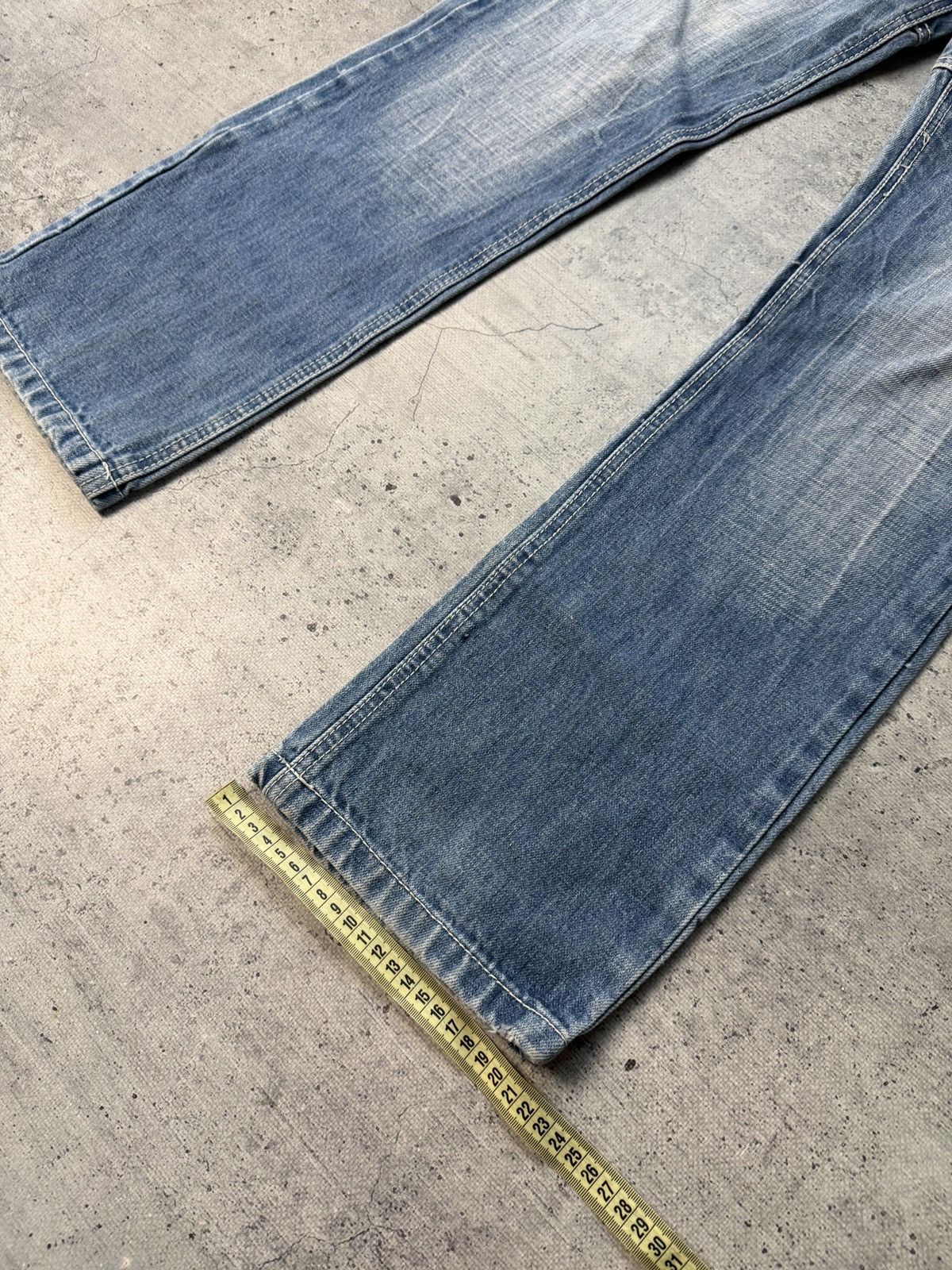Tornado Mart Tornado mart flared pants vintage washed blue 90’s y2k jeans Size US 33 - 8 Thumbnail