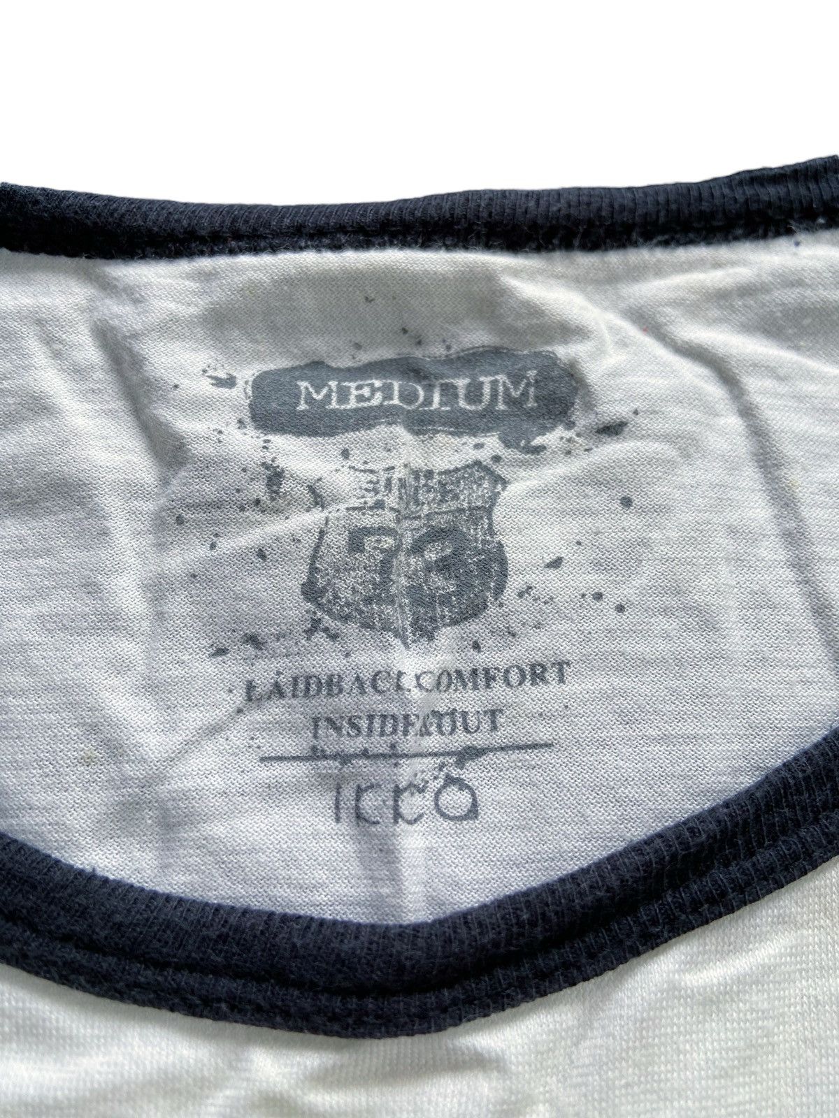 Japanese Brand IKKA POEM RAGLAN LONG SLEEVE Size US M / EU 48-50 / 2 - 6 Thumbnail