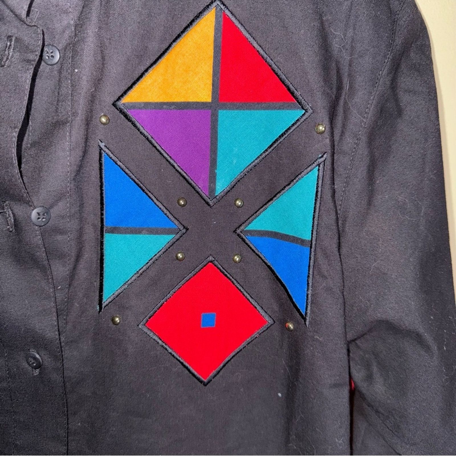 Wrangler VINTAGE WRANGLER 90s cowgirl button down shirt S Size S / US 4 / IT 40 - 4 Thumbnail