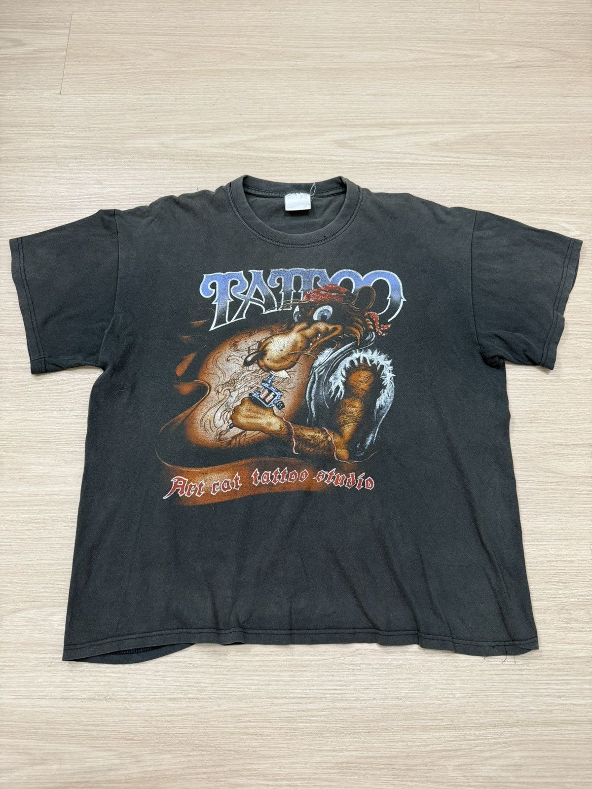 Other Vintage 90s tattoo tee Size US XL / EU 56 / 4 - 2 Thumbnail