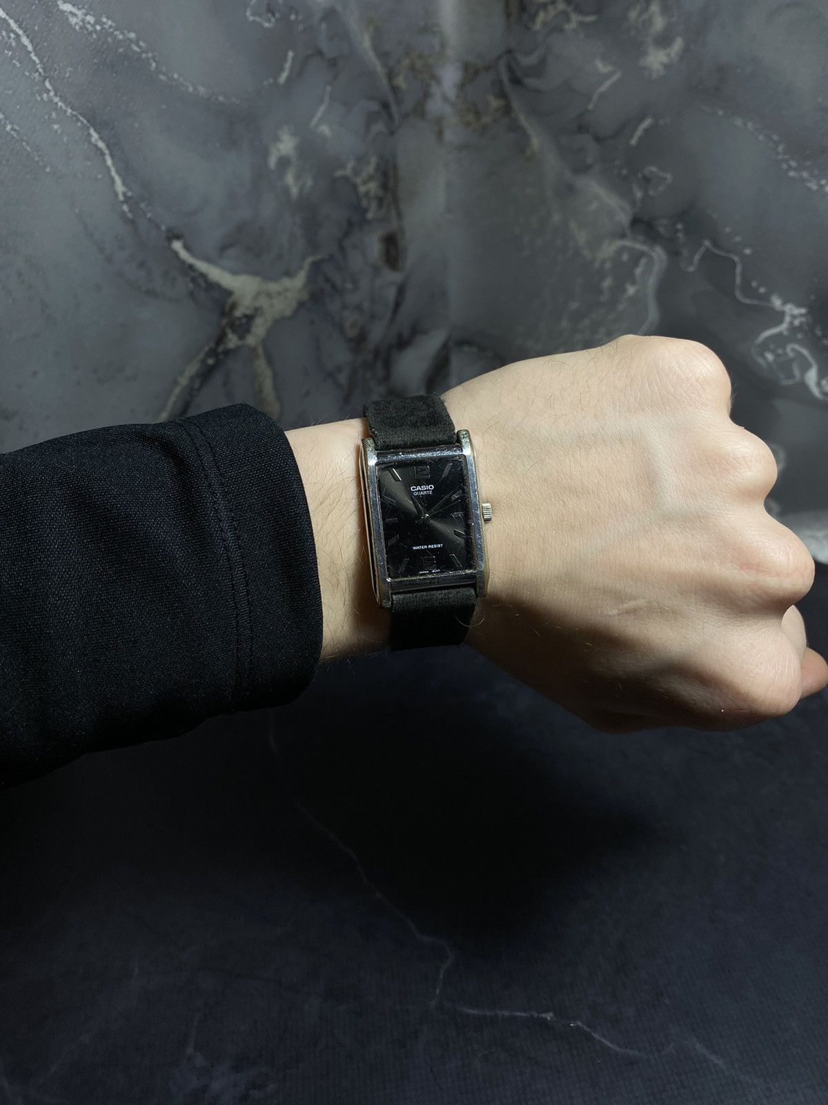 Casio Casio Rectangular Watch – Vintage Minimalist japanese brand Size ONE SIZE - 4 Thumbnail