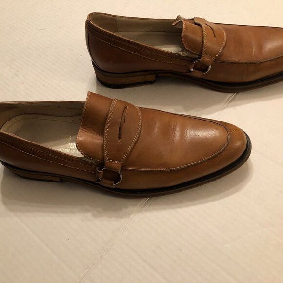 Donald Pliner Donald J pliner mens leather slip on loafers dress shoes 9.5 Size US 9.5 / EU 42-43 - 1 Thumbnail