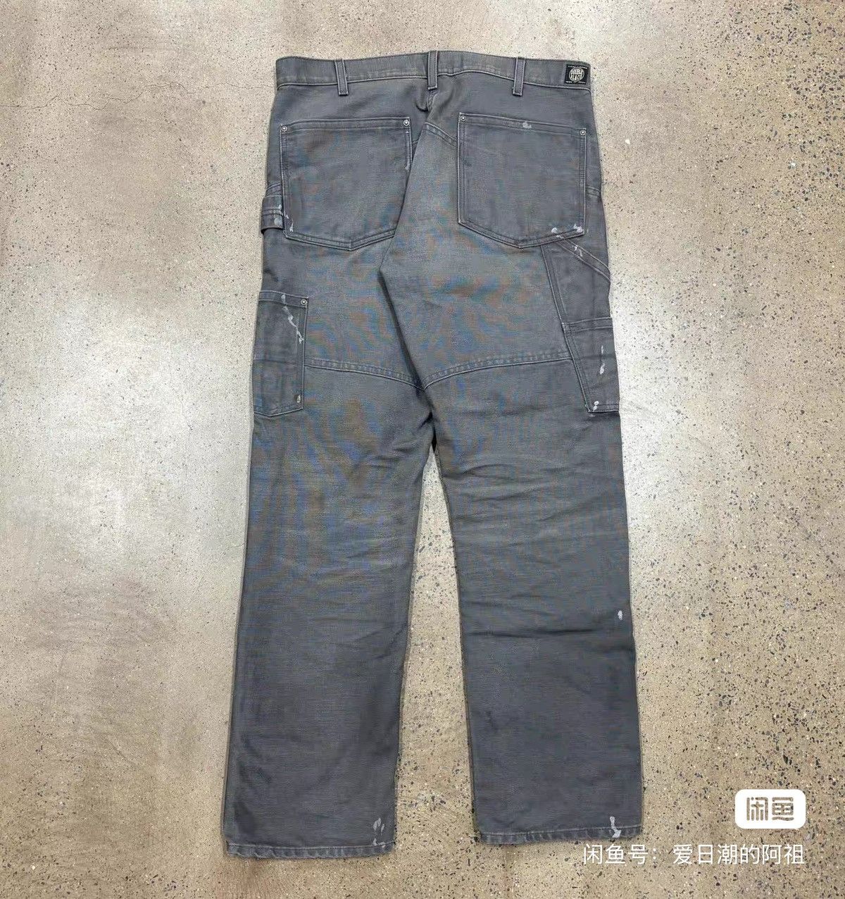 RRL Ralph Lauren RRL Double RL Engineer Fit Distressed Canvas Trouser Size US 32 / EU 48 - 3 Thumbnail