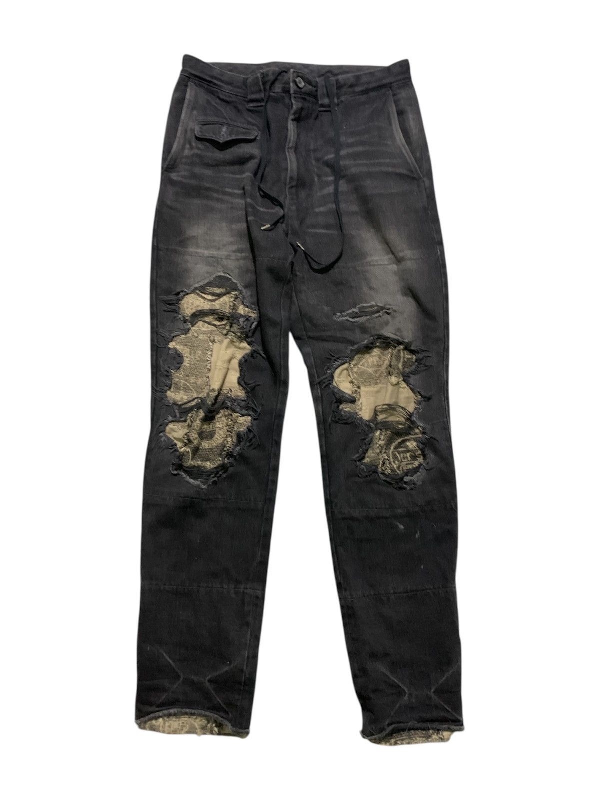 Maison MIHARA YASUHIRO Maison Mihara Yasuhiro Ripped Pants Size US 30 / EU 46 - 1 Thumbnail