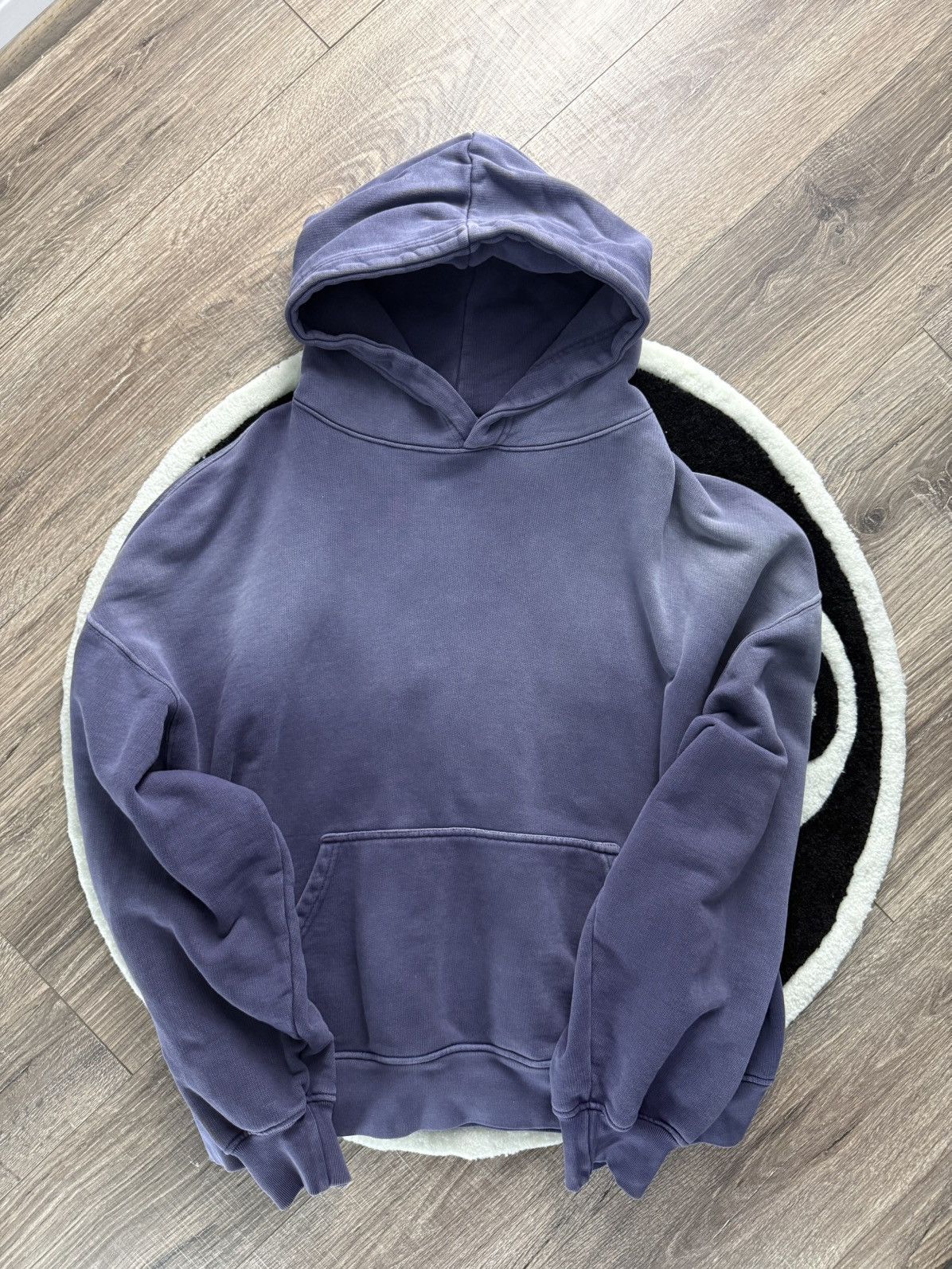 Velour Velour Garments 600GSM Sunfaded Purple Hoodie Size US L / EU 52-54 / 3 - 1 Thumbnail