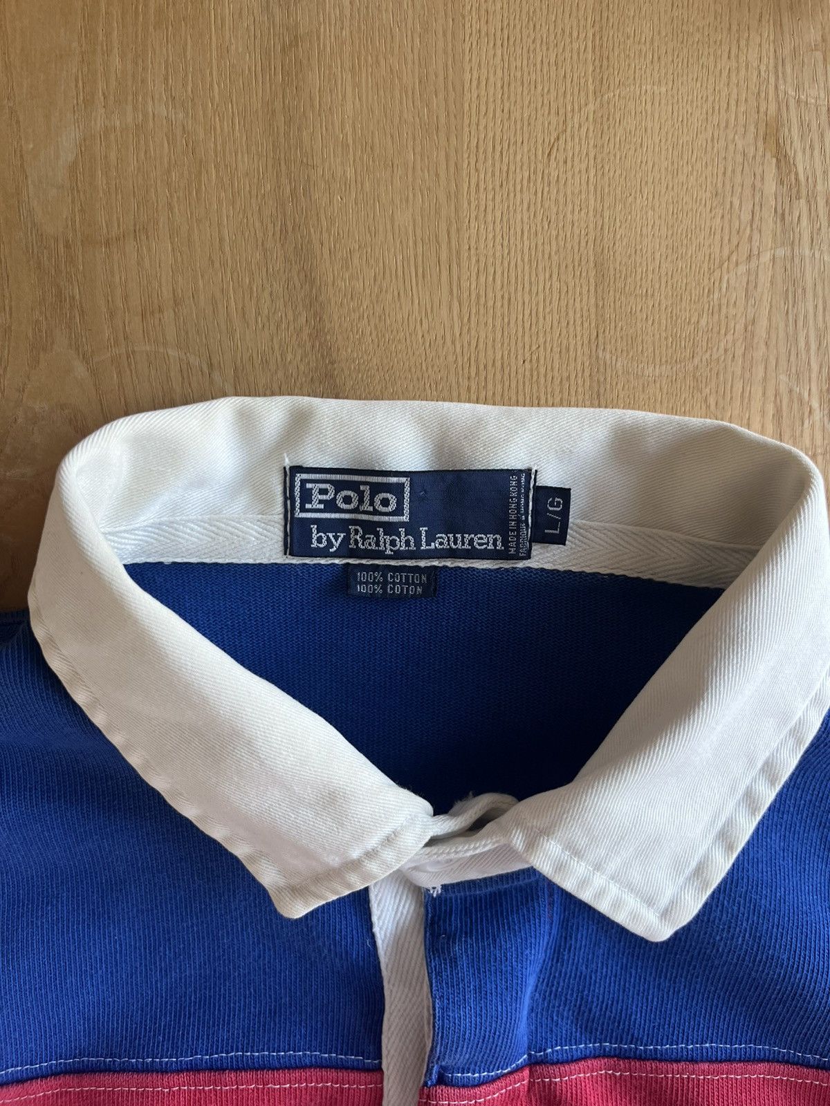 Polo Ralph Lauren Vintage Ralph Lauren - 90s Polo Sport Rugby Size US L / EU 52-54 / 3 - 3 Thumbnail