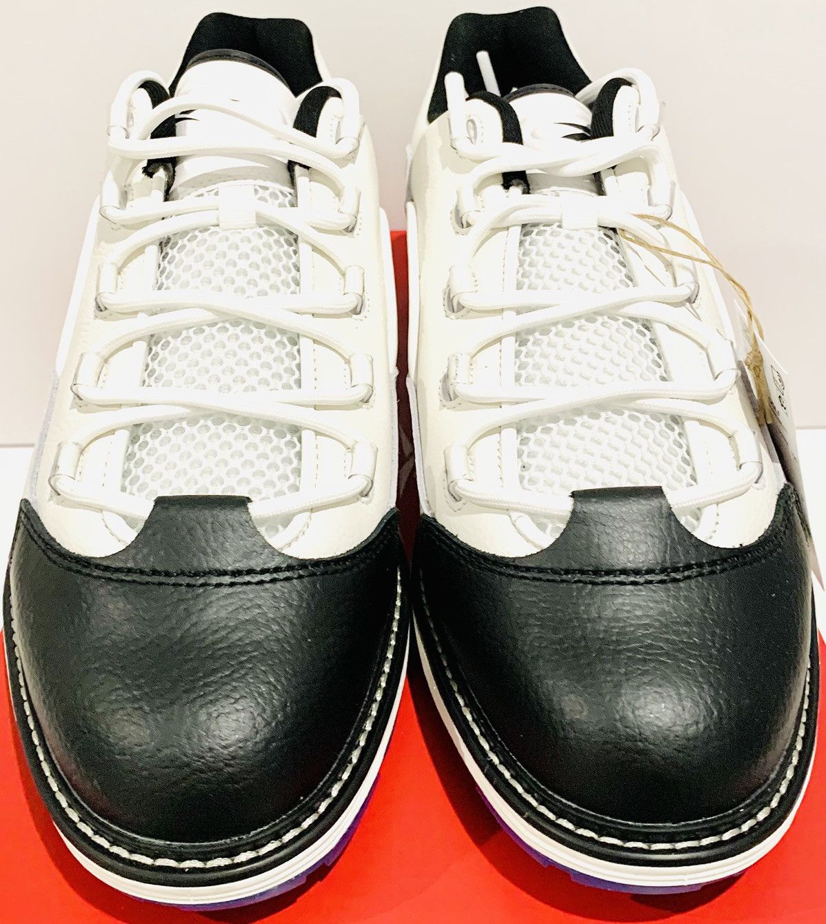 Reebok Reebok Men’s A.I. Question Golf Shoes Sz(13) White/Black Size US 13 / EU 46 - 4 Thumbnail