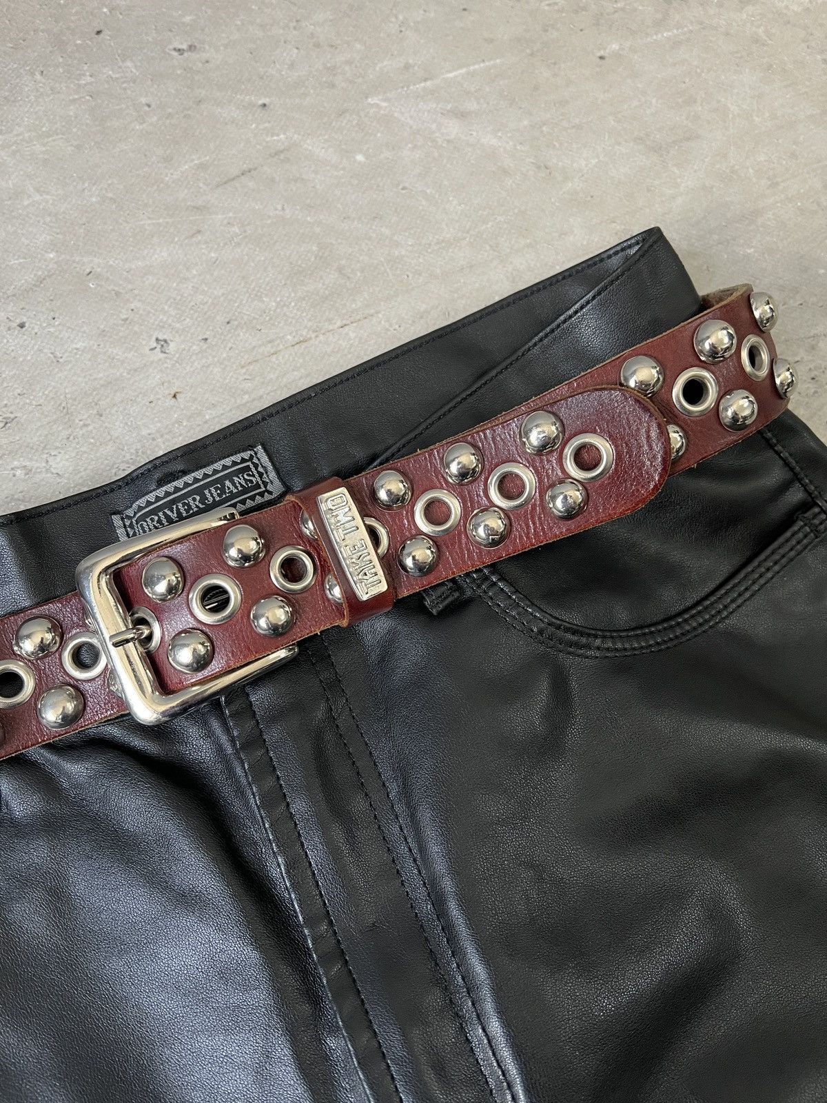 If Six Was Nine × Japanese Brand × KMRii Brown Grommet KMRii style