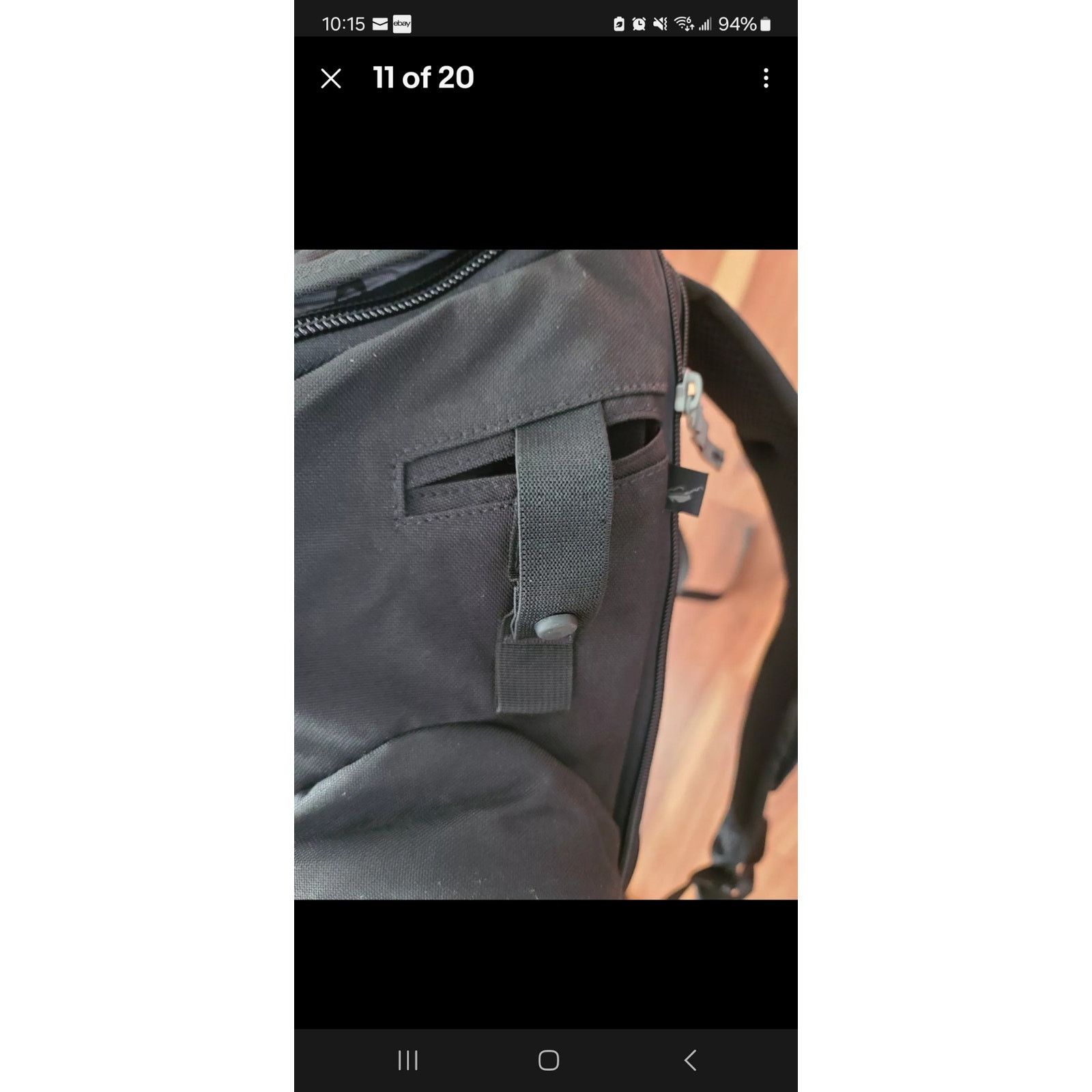 Oakley NWT Oakley Black Panel Back Pack Bag VW Tactical Field Gear Size ONE SIZE - 11 Thumbnail