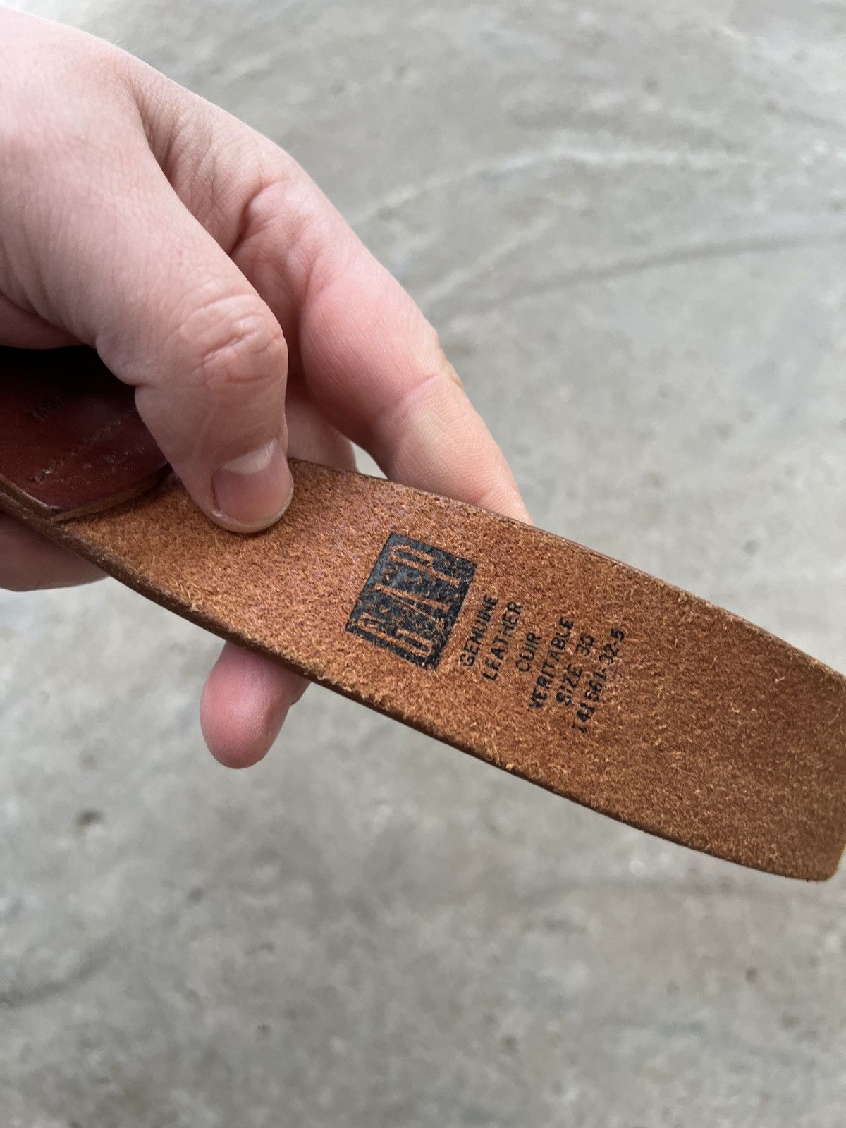 Gap GAP Leather Belt Size 30 Size ONE SIZE - 4 Thumbnail
