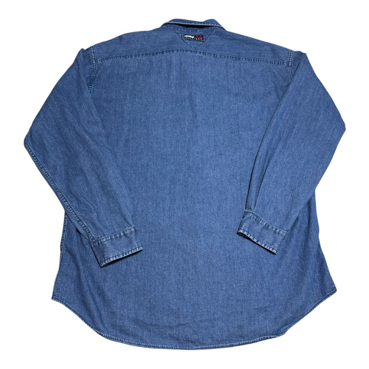 Tommy Jeans Vintage Tommy Jeans Denim Casual Oversized Button Up Shirt L Size US L / EU 52-54 / 3 - 3 Thumbnail