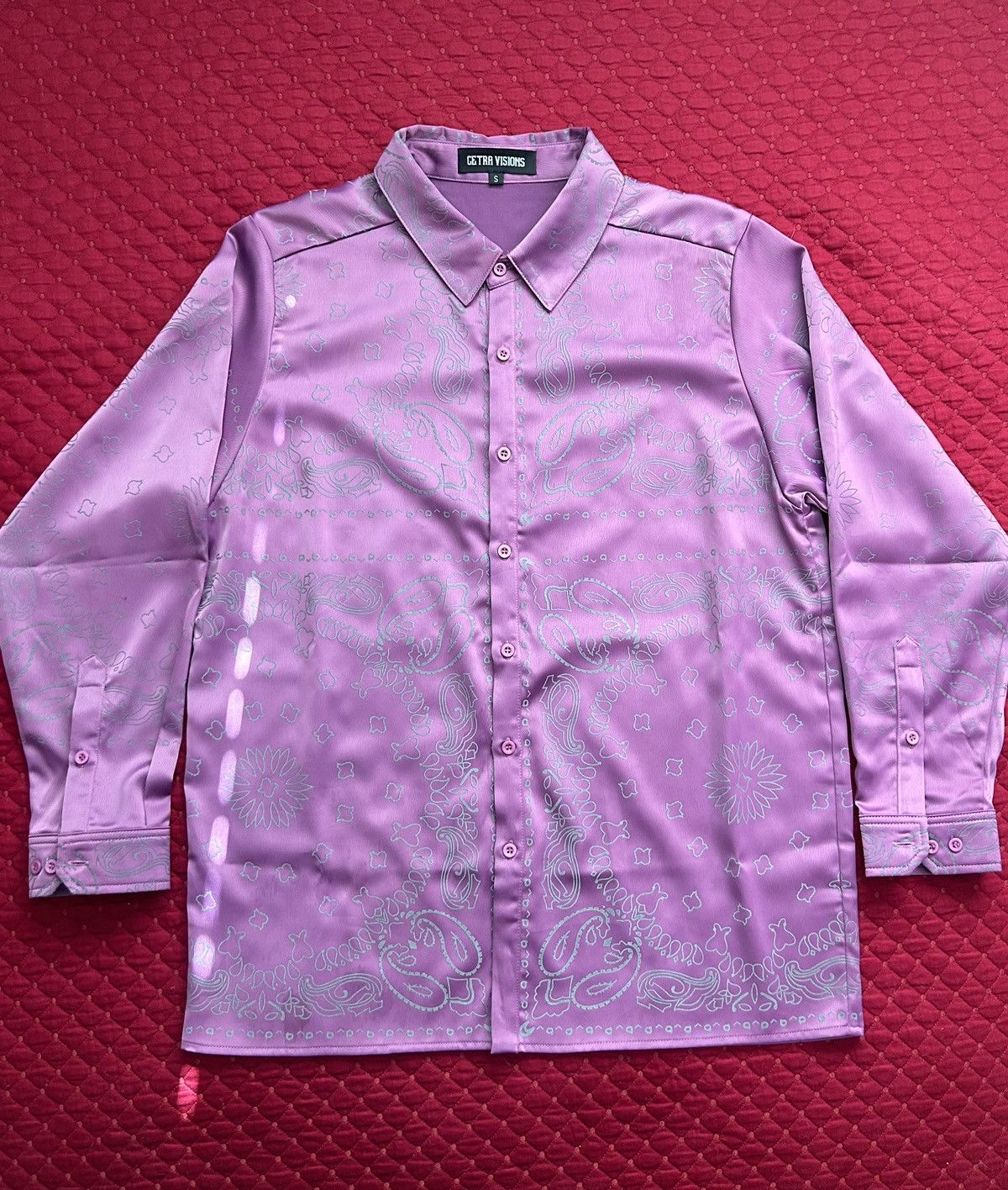 Marino Morwood Bandana 3M Button-Up Shirt Size US S / EU 44-46 / 1 - 1 Thumbnail