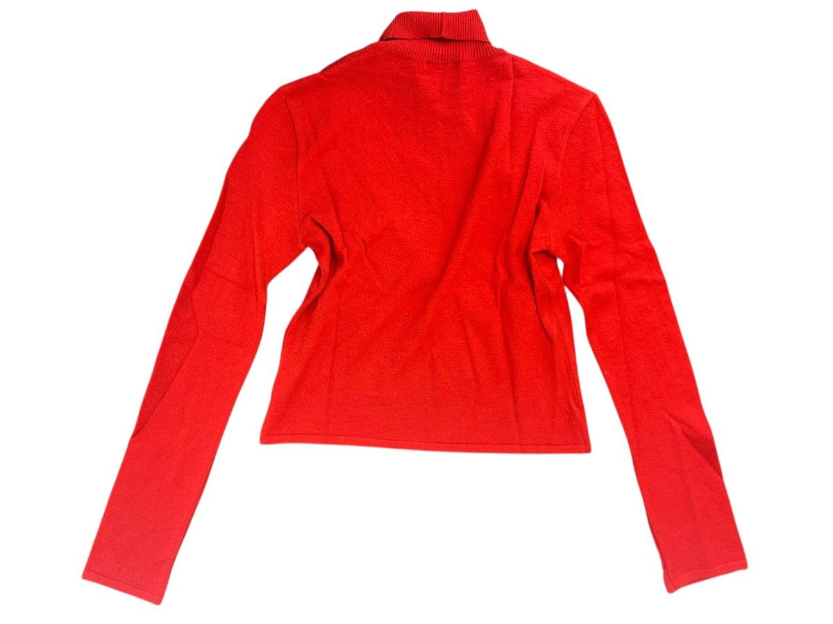 Iceberg Iceberg Women’s Embroidered Wool-Blend Knit Sweater - NWT Size L / US 10 / IT 46 - 3 Thumbnail