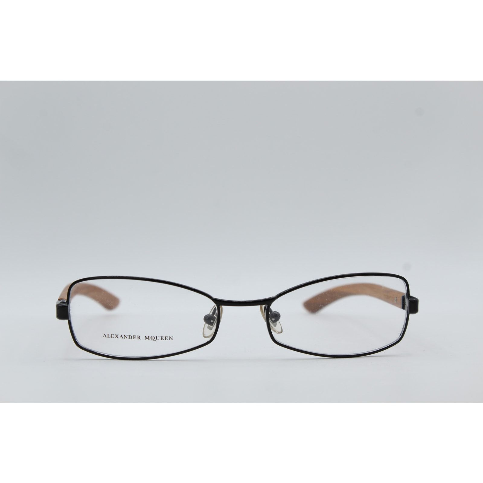 Alexander McQueen Alexander McQueen AMQ4117 1VR Hybrid Wood Eyeglasses 130 Size ONE SIZE - 3 Thumbnail