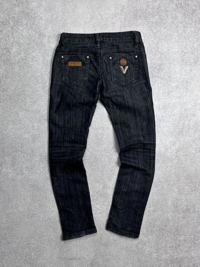 Versace Vintage Versace Baggy Denim Pants Y2K 28 Size US 28 / EU 44 - 1 Thumbnail