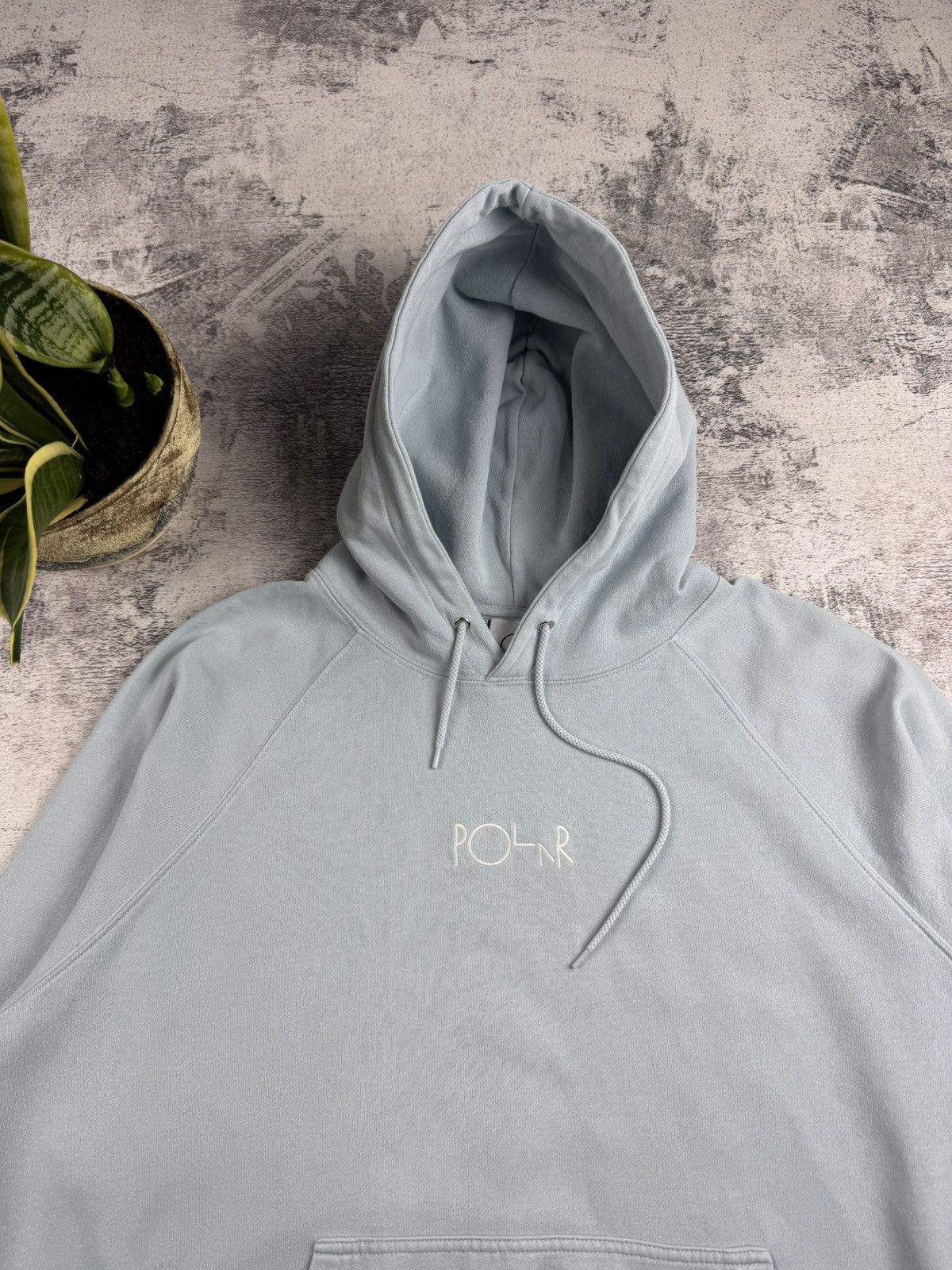 Polar Skate Co. Polar Skate Co Default Rap Hip Hop Baggy Blue Sweatshirt Hoodie Pullovover Size US L / EU 52-54 / 3 - 5 Thumbnail