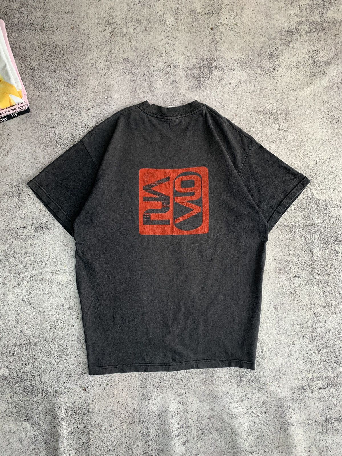 Band Tees × Vintage Vintage Y2K <209> no more shit muzik Band T Shirt Size US L / EU 52-54 / 3 - 2 Thumbnail