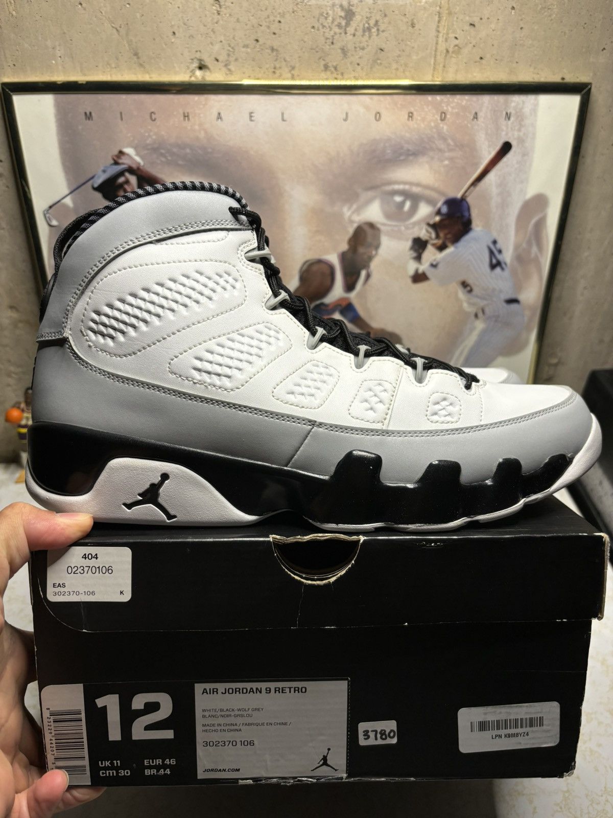 Jordan Retro 9 ‘baron’