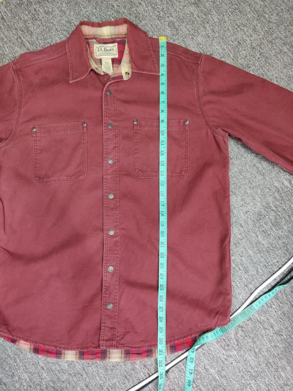 L.L. Bean Vintage L.L Bean Plaid Overshirt Jacket Size US M / EU 48-50 / 2 - 16 Thumbnail