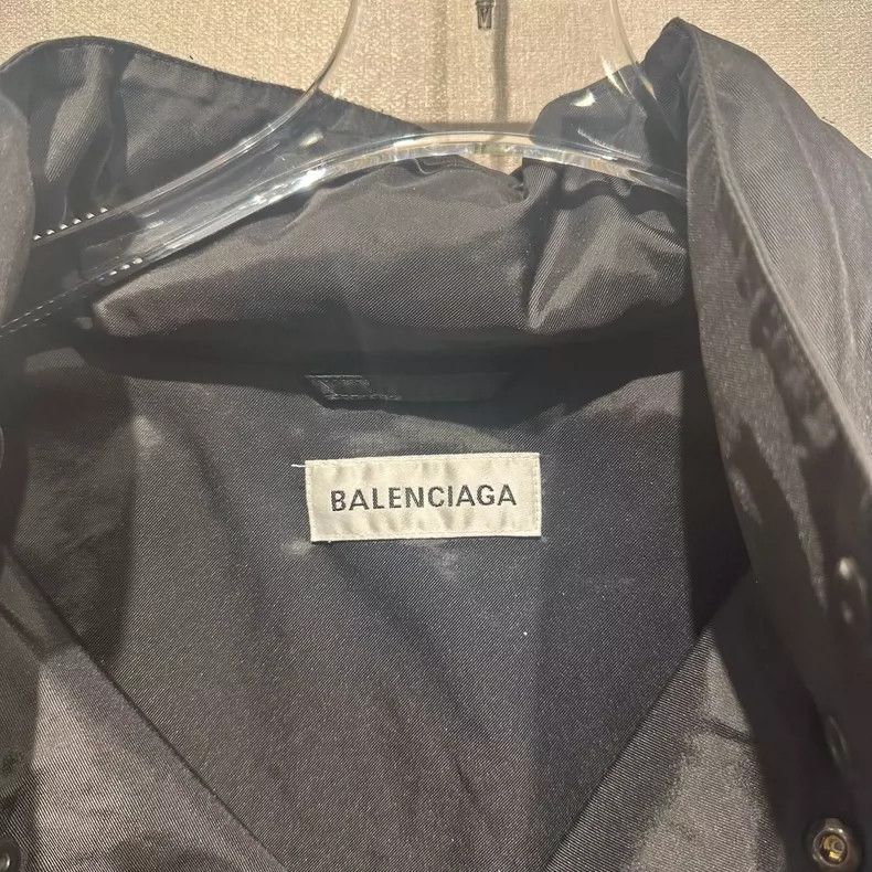 Balenciaga Balenciaga size 36 Black Hooded Waterproof Jacket Size S / US 4 / IT 40 - 3 Thumbnail