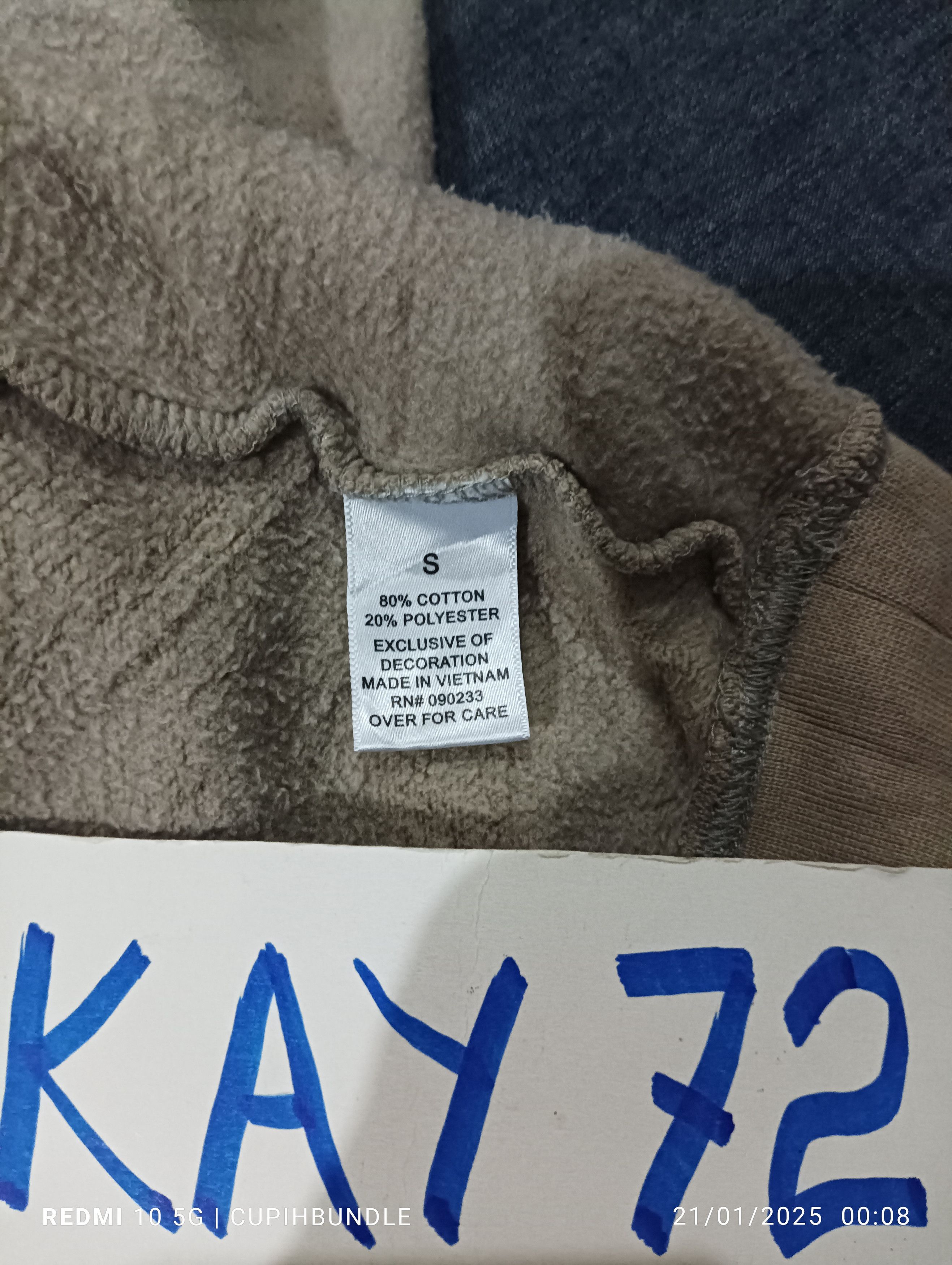 Essentials × Fear of God ESSENTIALS FEAR OF GOD HOODIE Size US S / EU 44-46 / 1 - 13 Thumbnail