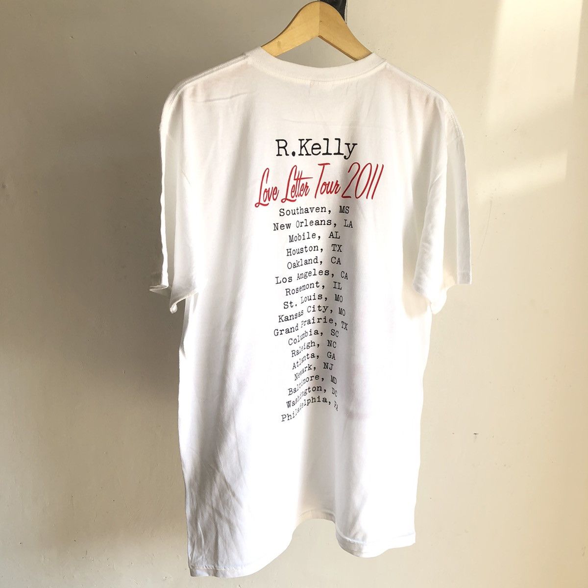 Rap Tees Y2K R.kelly - Love letter Size US L / EU 52-54 / 3 - 4 Thumbnail