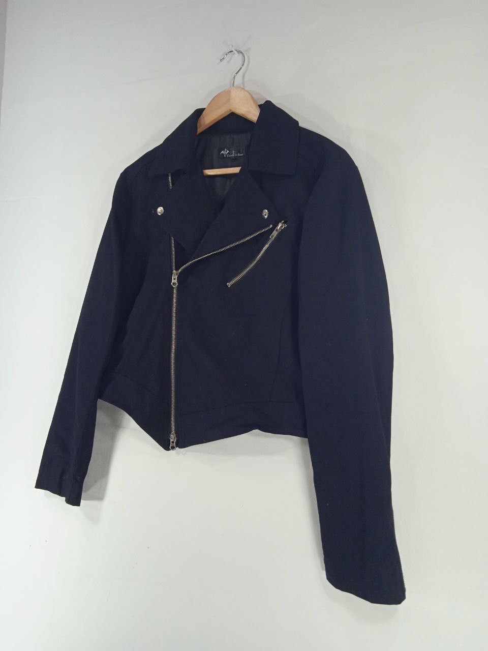 If Six Was Nine Devil N Bass Cross Zipper Jacket Skull Design Jacket Size US M / EU 48-50 / 2 - 3 Thumbnail