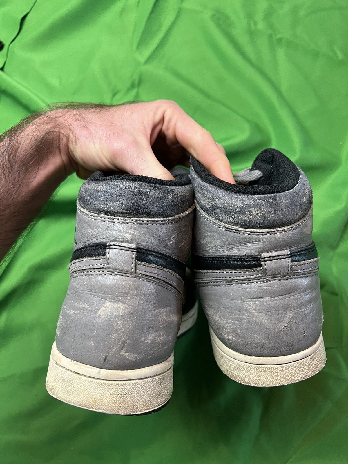 Nike × Vintage Jordan 1 - Shadow (1985/vintage custom) Size US 10.5 / EU 43-44 - 7 Thumbnail