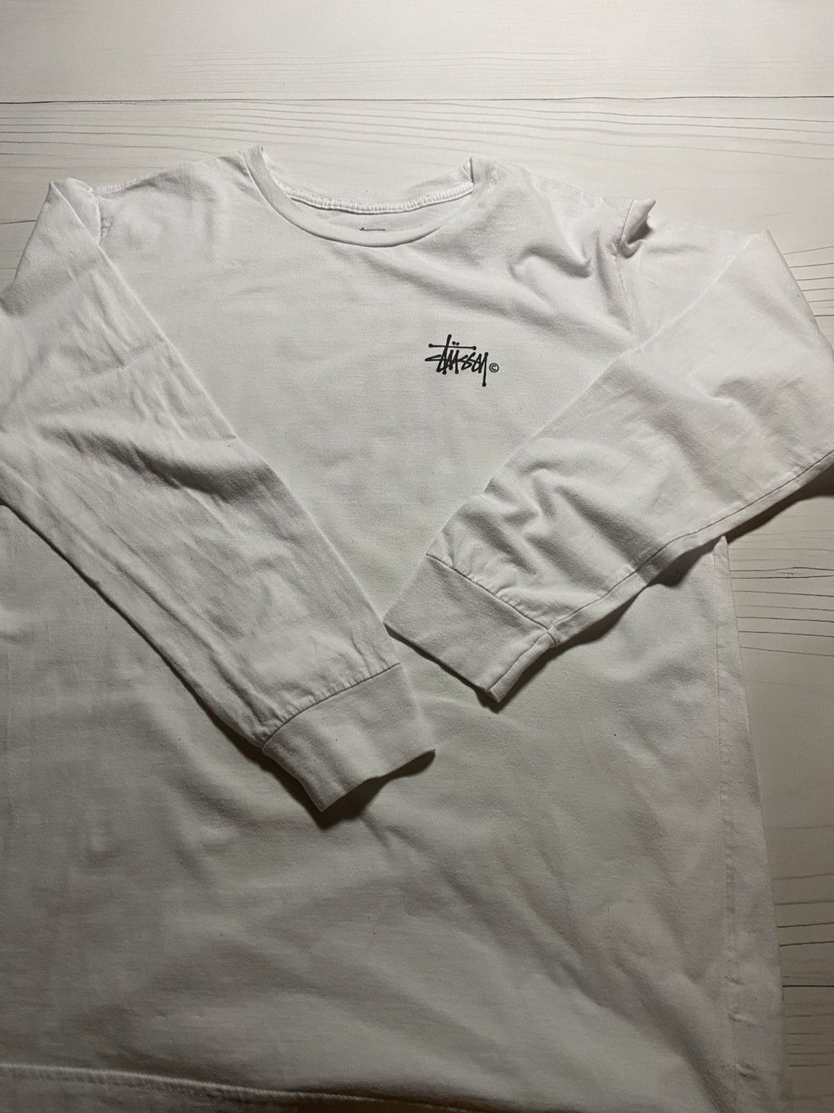 Stussy × Vintage Vintage Stussy Big Logo y2k longsleeve t shirt Size US L / EU 52-54 / 3 - 10 Thumbnail
