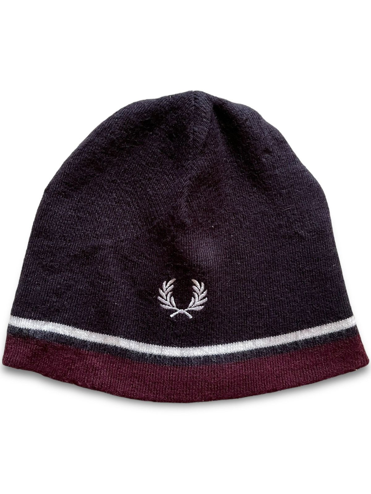 Designer × Fred Perry Vintage Fred Perry Basic Logo Style Beanie Snow Cap Size ONE SIZE - 1 Thumbnail