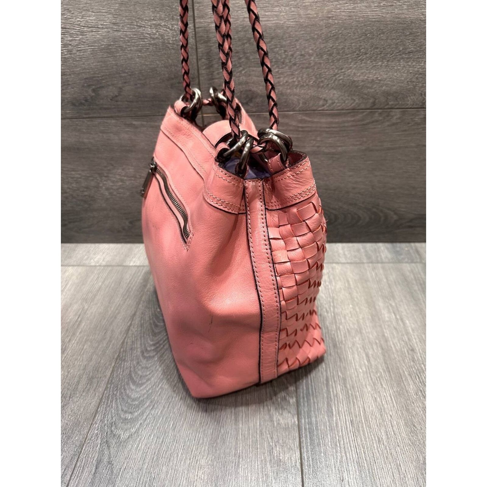 Patricia Nash Patricia Nash Iverna Bucket LIGHT PINK Bag B000586 Size ONE SIZE - 7 Thumbnail