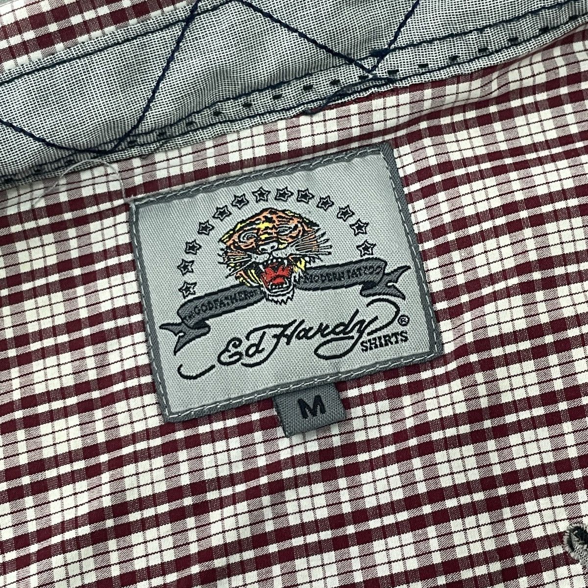 Ed Hardy Ed Hardy Eagle Ship Button Shirt Size M Size US M / EU 48-50 / 2 - 17 Thumbnail