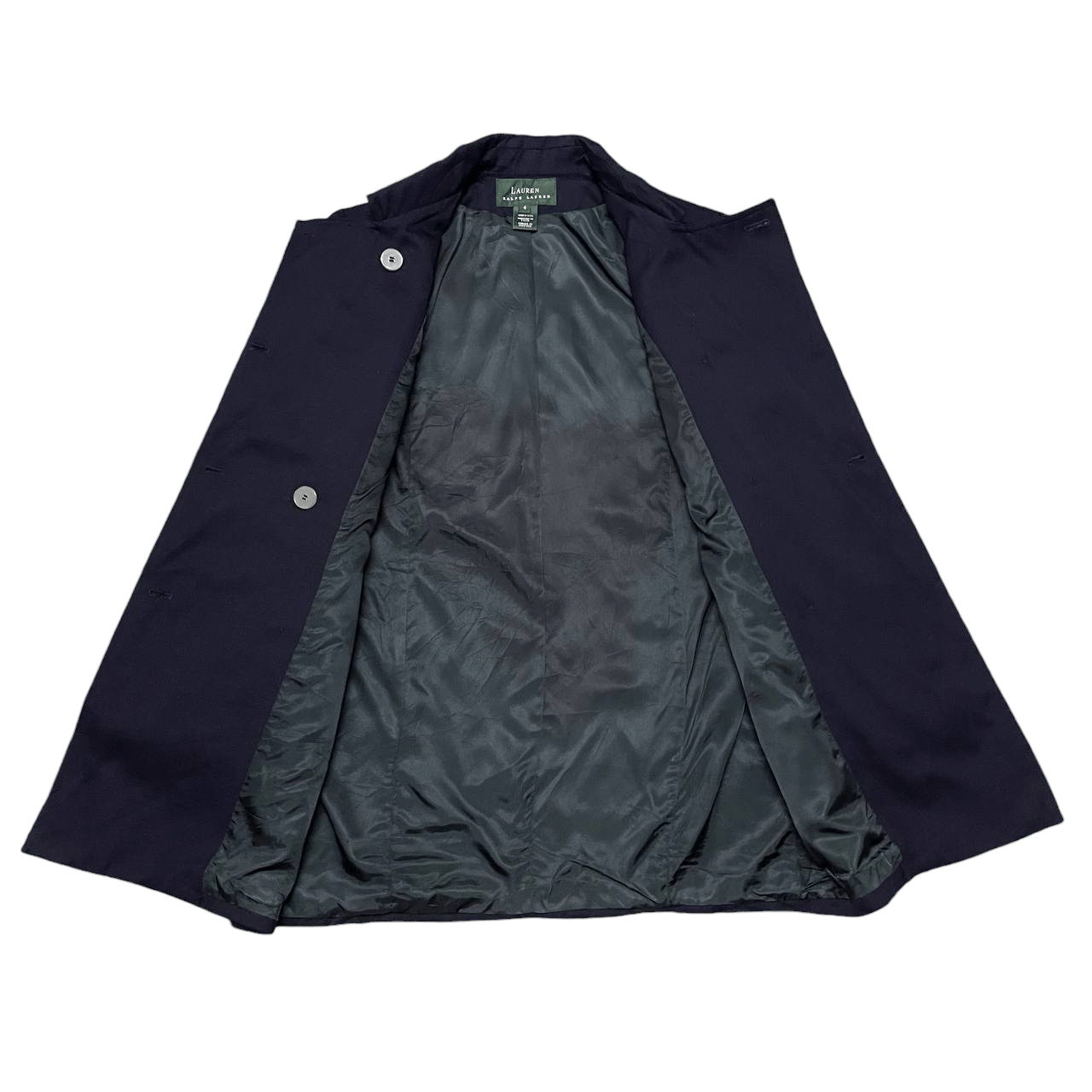 Lauren Ralph Lauren Vintage Lauren Ralph Lauren Wool Double Breasted Coat Size US S / EU 44-46 / 1 - 6 Thumbnail