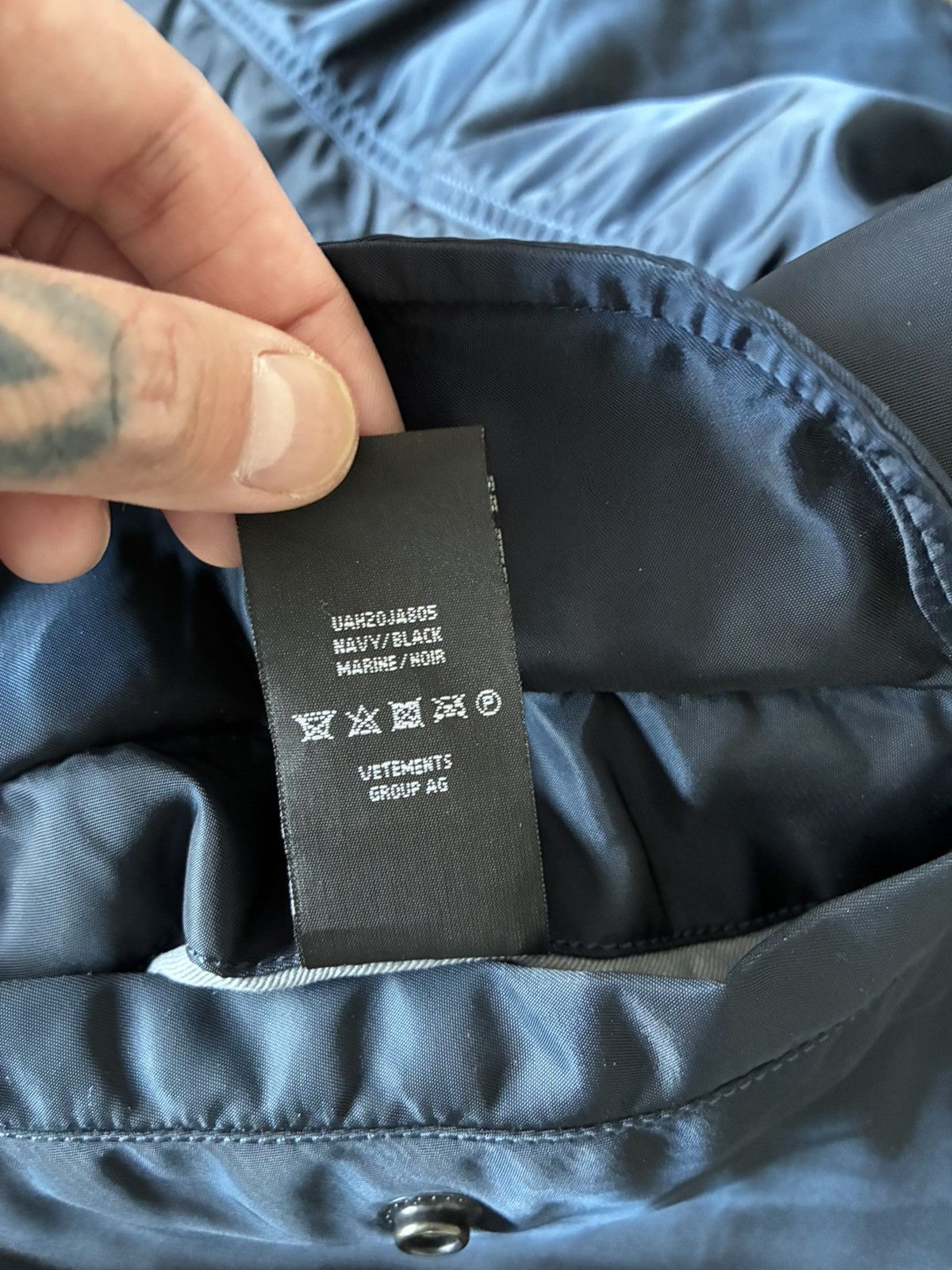 Vetements Vetements university bomber jacket Size US S / EU 44-46 / 1 - 12 Thumbnail