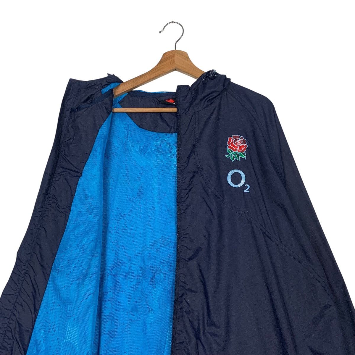 Canterbury of New Zealand Vtg Canterbury England Rugby Team Nylon Jacket Size US XXL / EU 58 / 5 - 10 Thumbnail