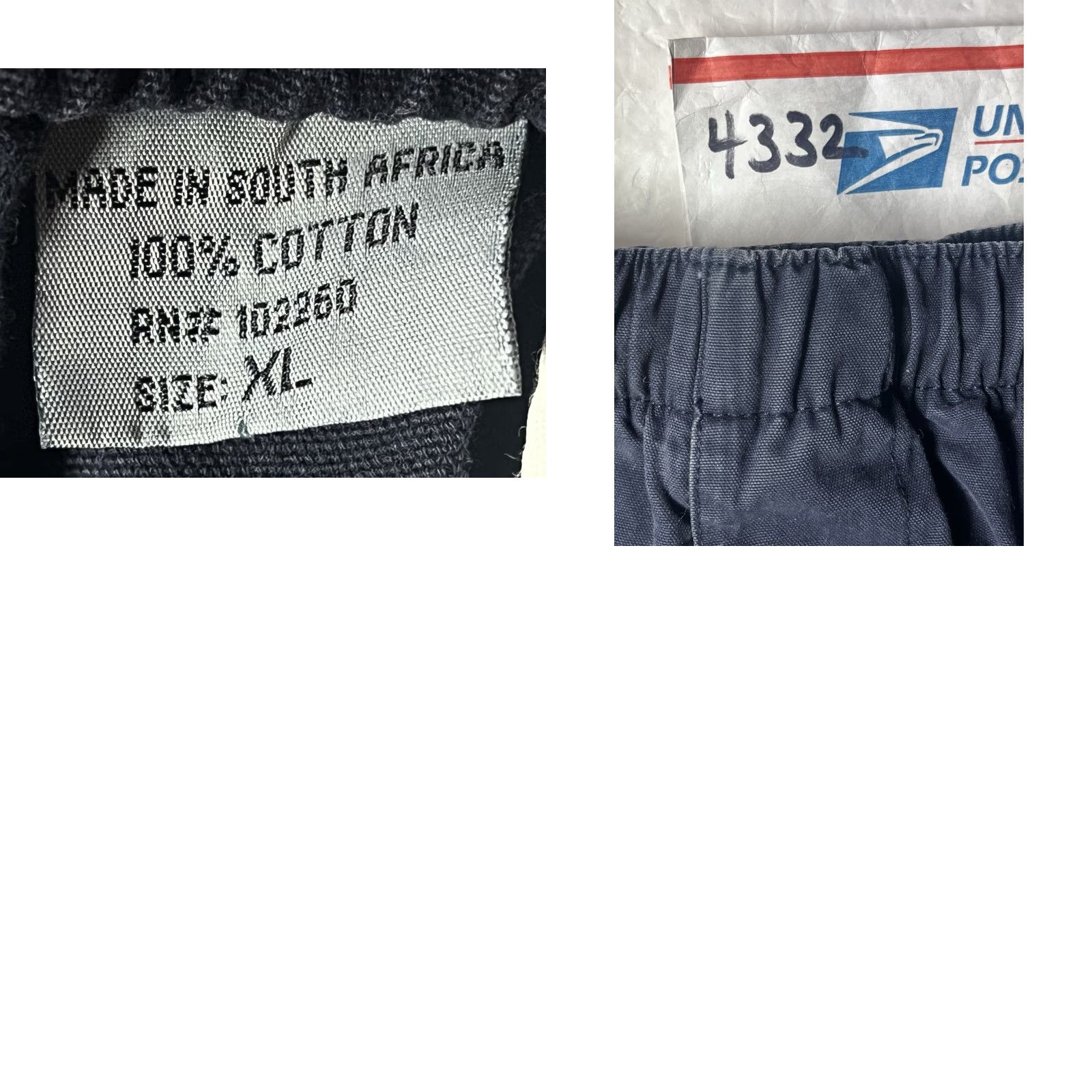 Vintage VINTAGE OP Sport Men’s XL Blue Baggy Drawstring Cotton Utility Pants Size US 36 / EU 52 - 8 Thumbnail
