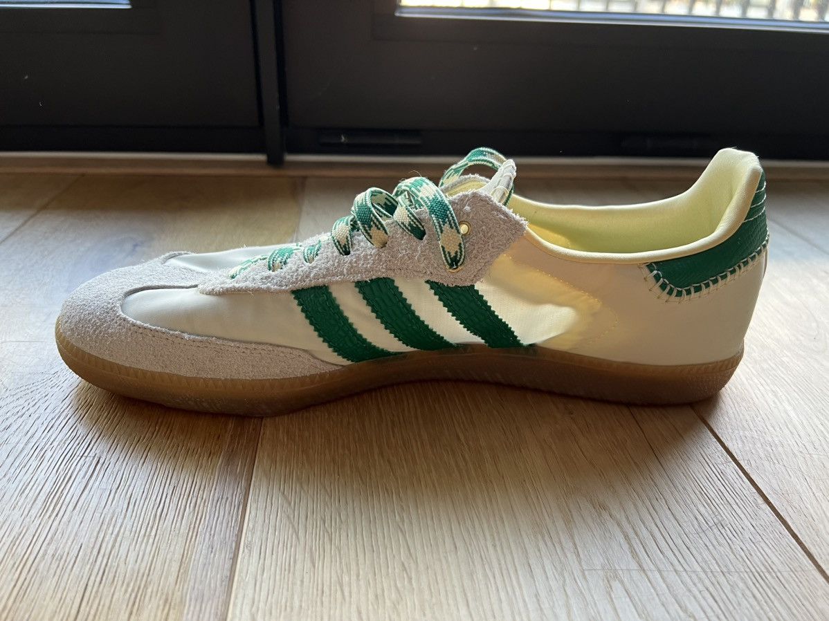 Adidas × Wales Bonner Adidas x Wales Bonner Samba ‘Cream White Bold Green’ Size US 12.5 / EU 45-46 - 11 Thumbnail