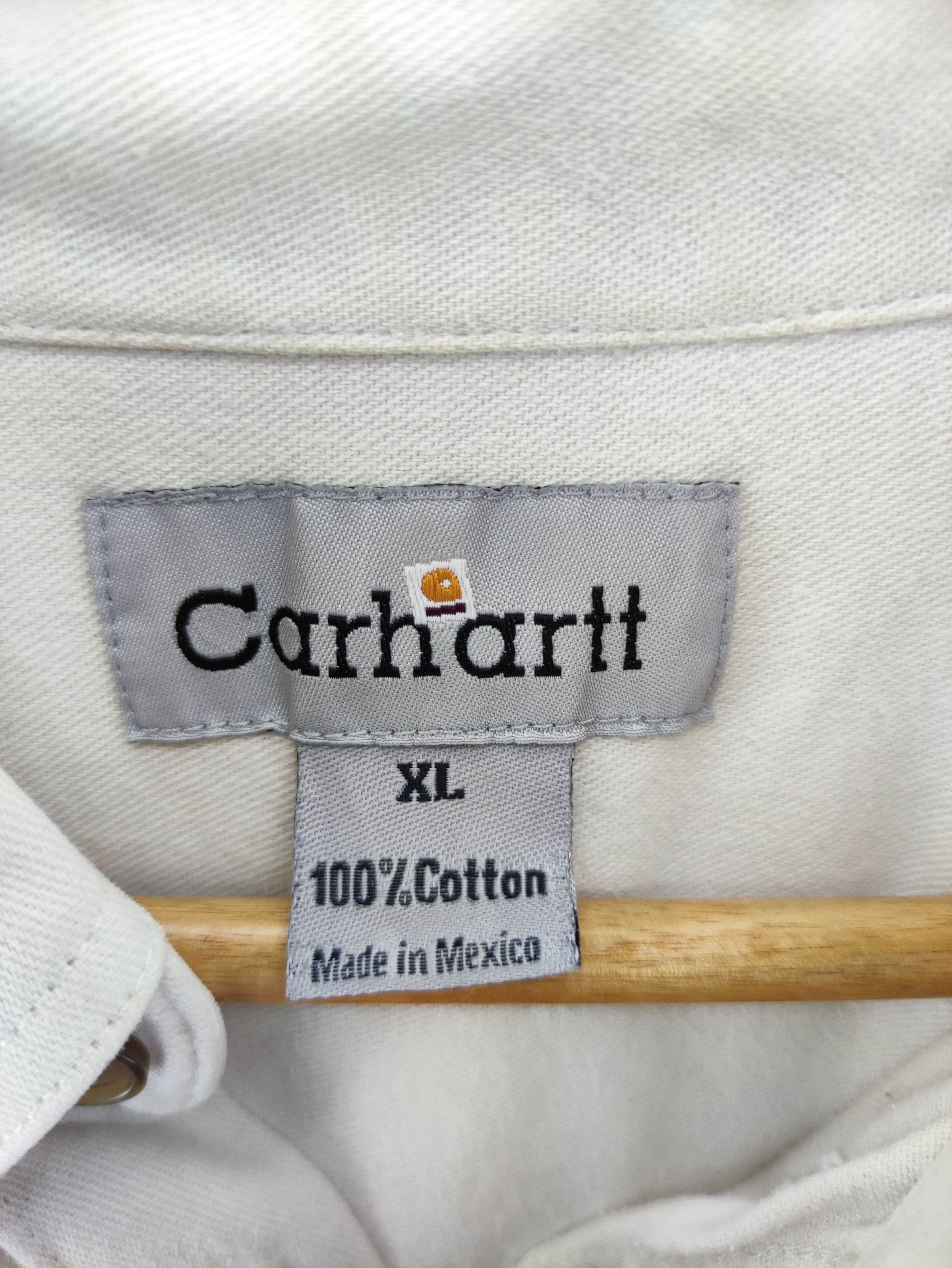 Carhartt Vintage Carhartt Shirt Button Up Single Poket Size US XL / EU 56 / 4 - 7 Thumbnail