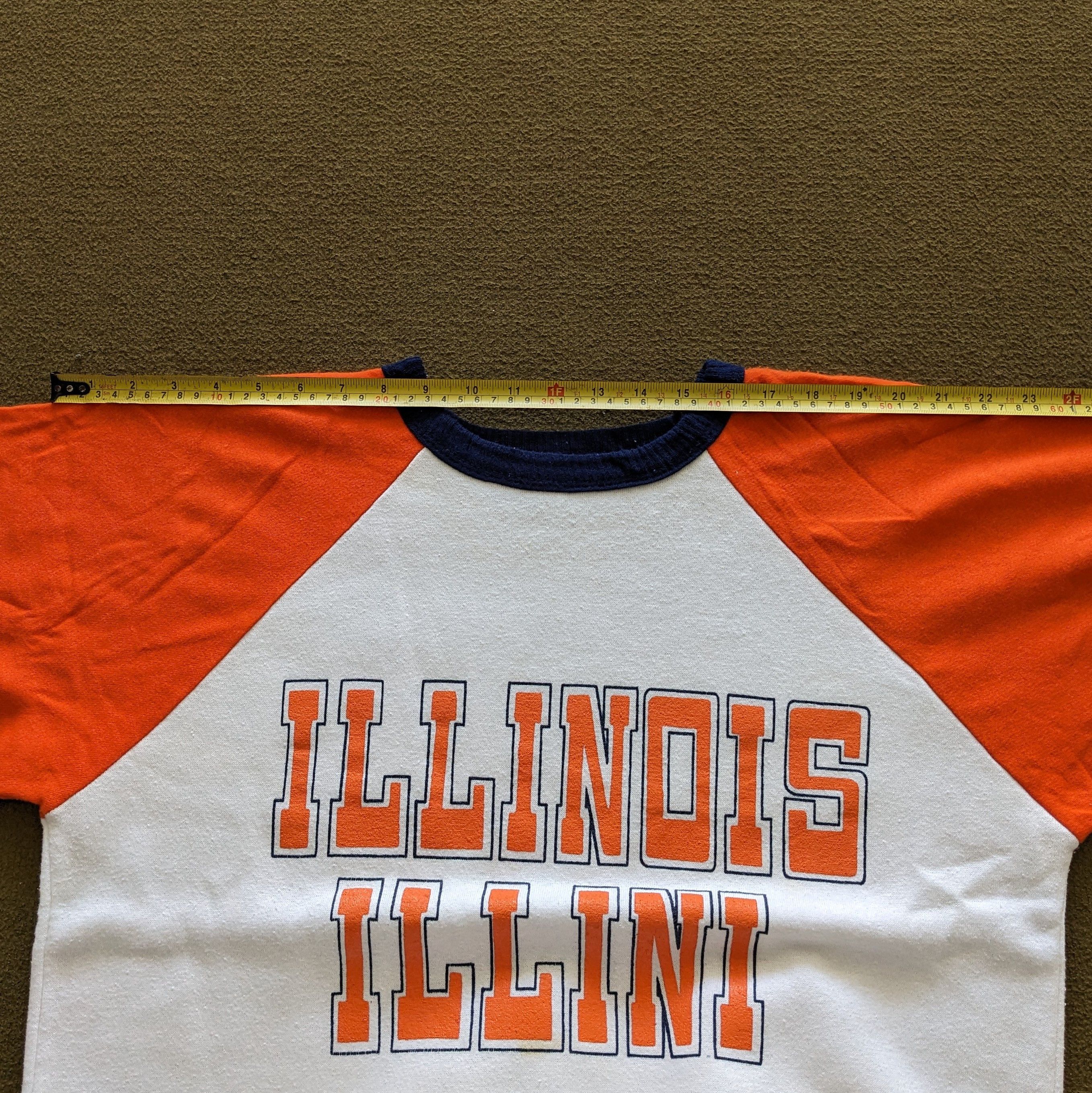 Vintage Vintage ILLINOIS ILLINI American Sports Sweatshirt Size US M / EU 48-50 / 2 - 5 Thumbnail