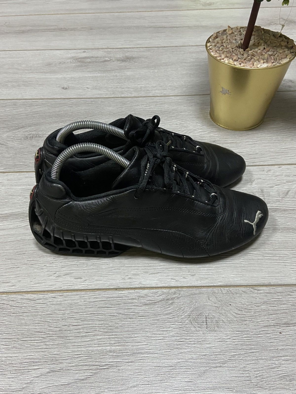 Puma Puma speed cat structure RARE vintage logo sneakers leather Size US 7 / EU 40 - 2 Thumbnail